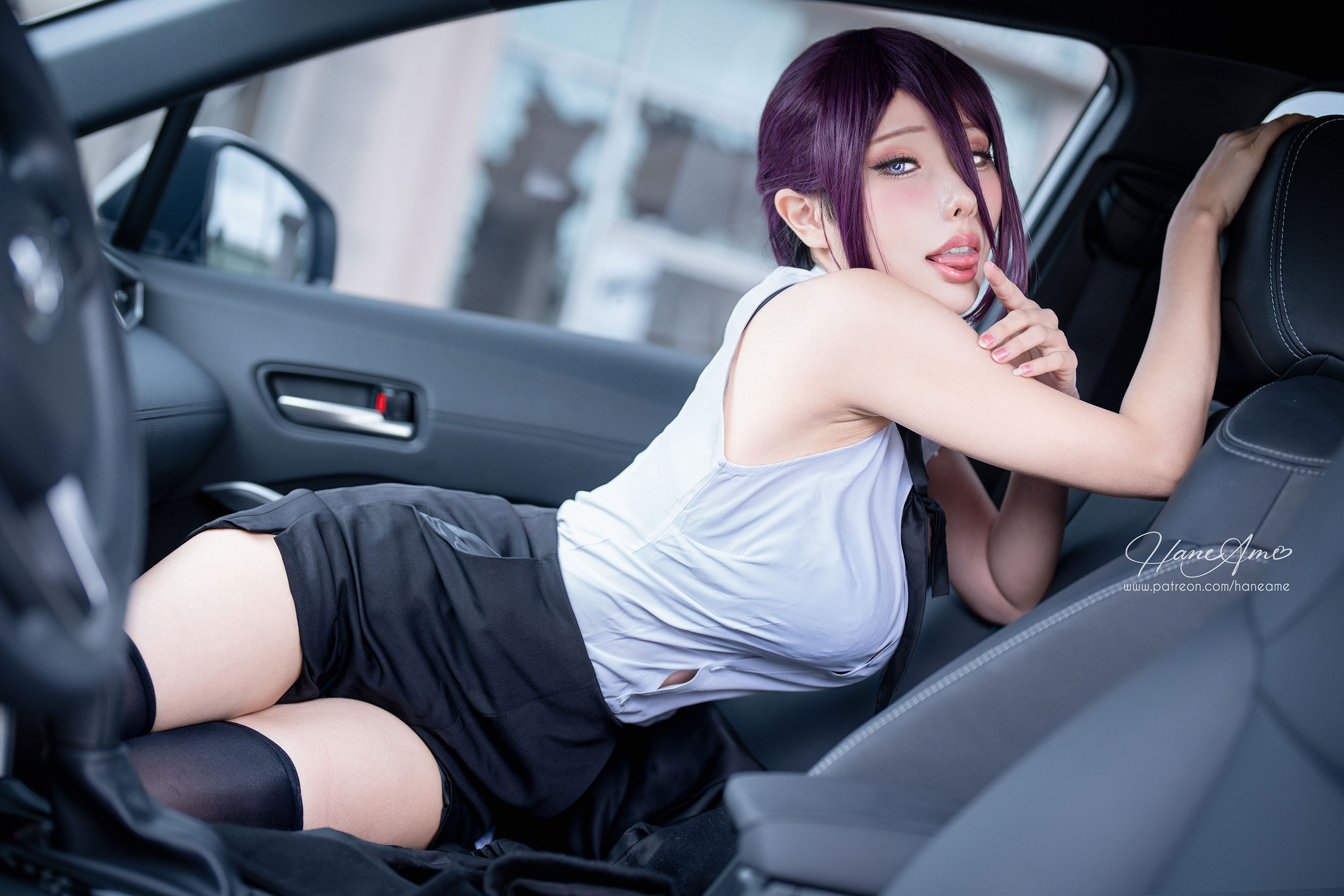 Hane Ame 雨波写真 – 電鋸人 蕾塞 Cosplay-第1张