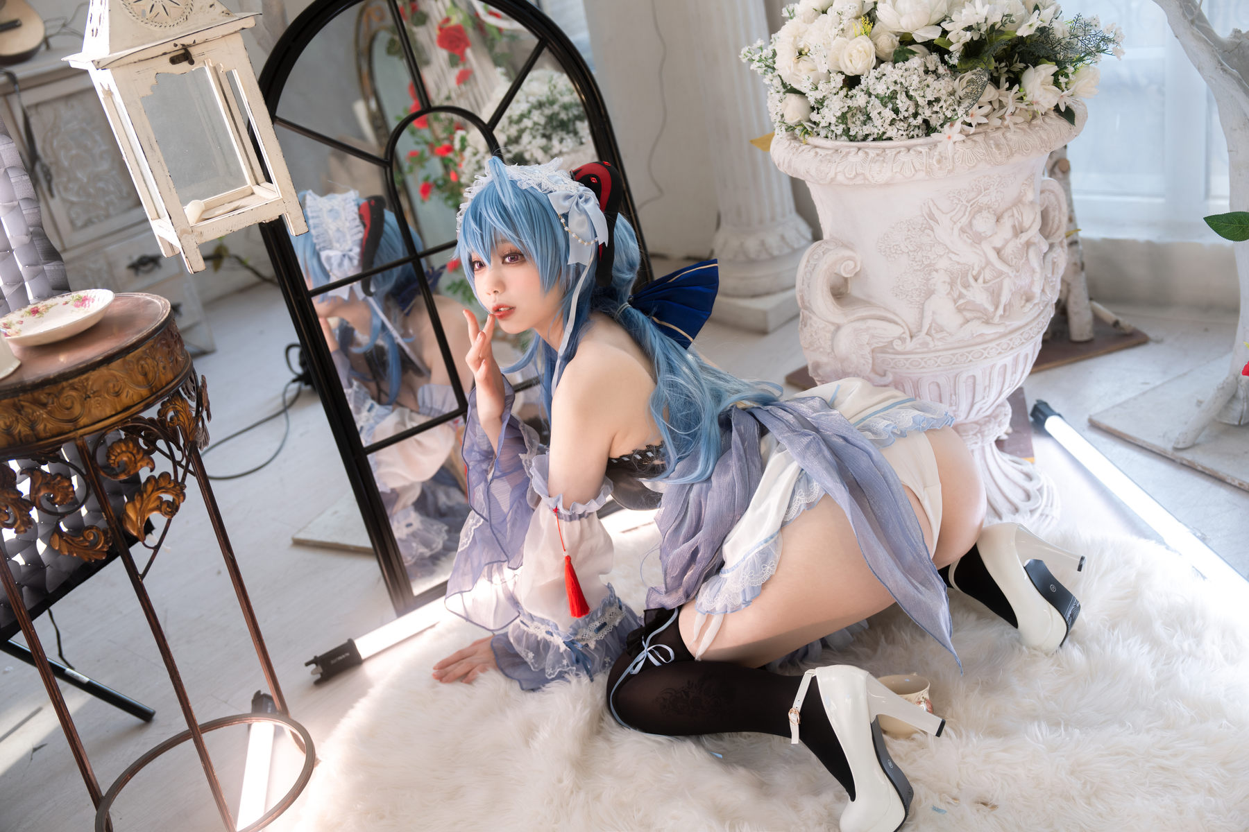 安食Ajiki – 原神 甘雨 Cosplay-第22张