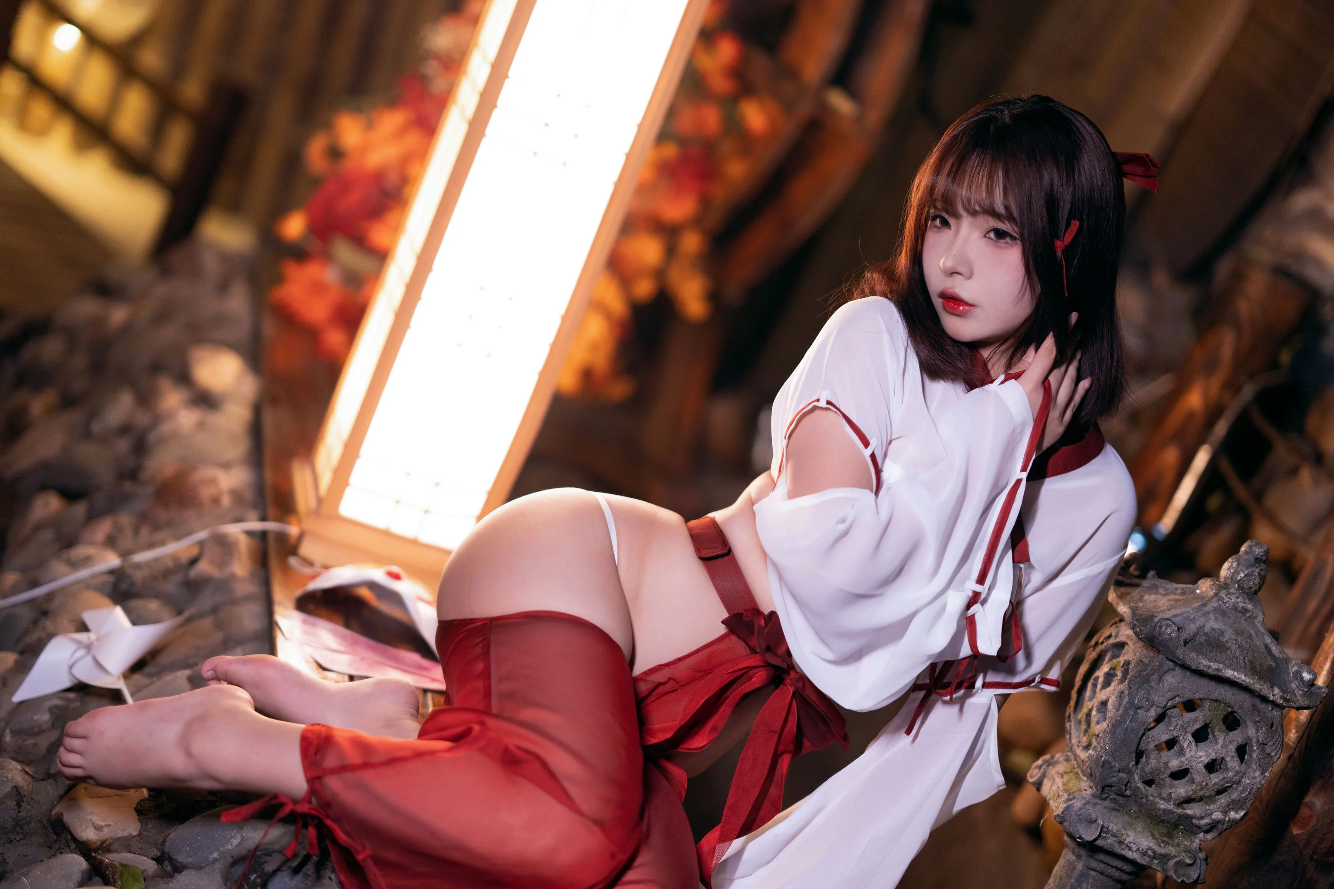 yuuhui玉汇 – 祝巫神女 Cosplay-第4张