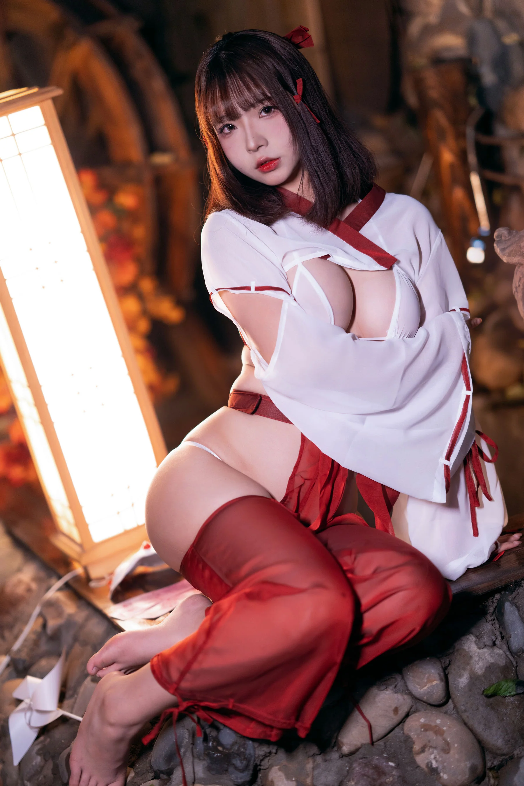 yuuhui玉汇 – 祝巫神女 Cosplay-第6张