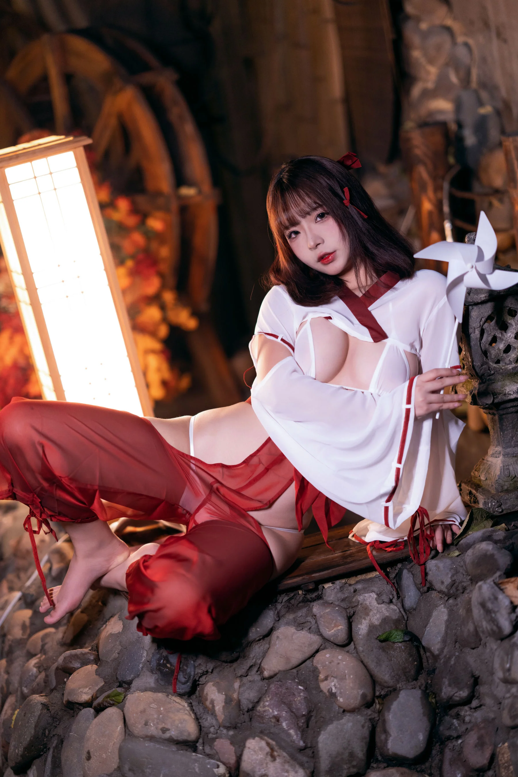 yuuhui玉汇 – 祝巫神女 Cosplay-第9张
