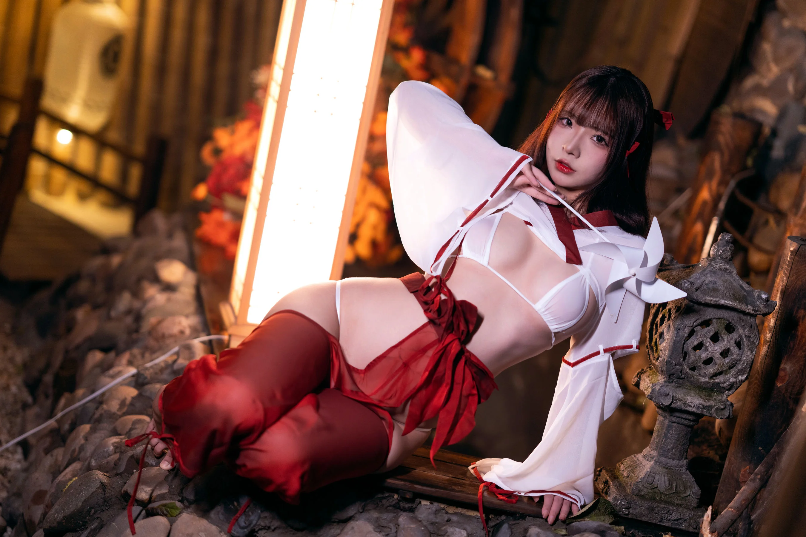 yuuhui玉汇 – 祝巫神女 Cosplay-第10张