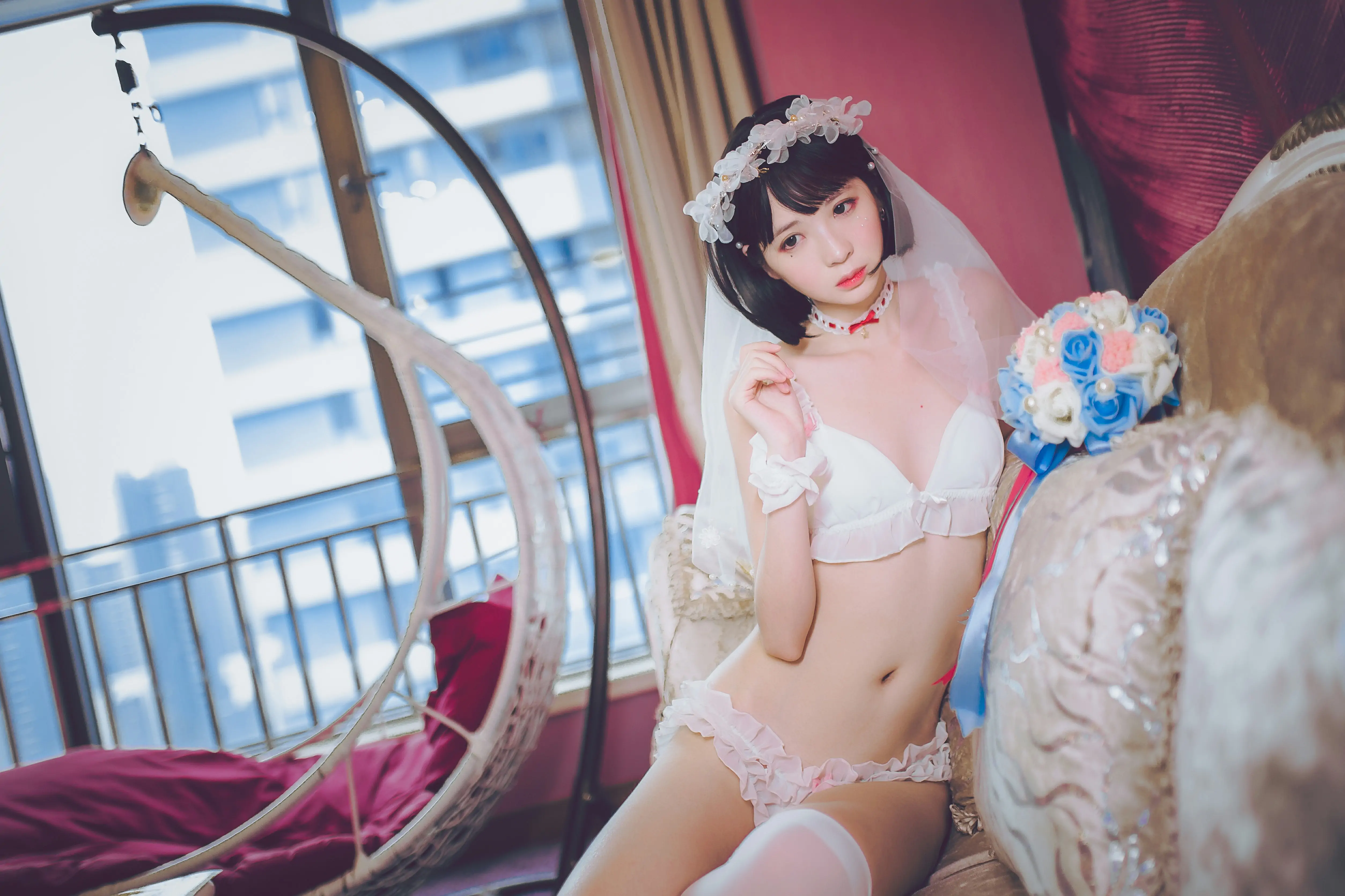 疯猫ss – 梦中的婚礼 Cosplay-第28张