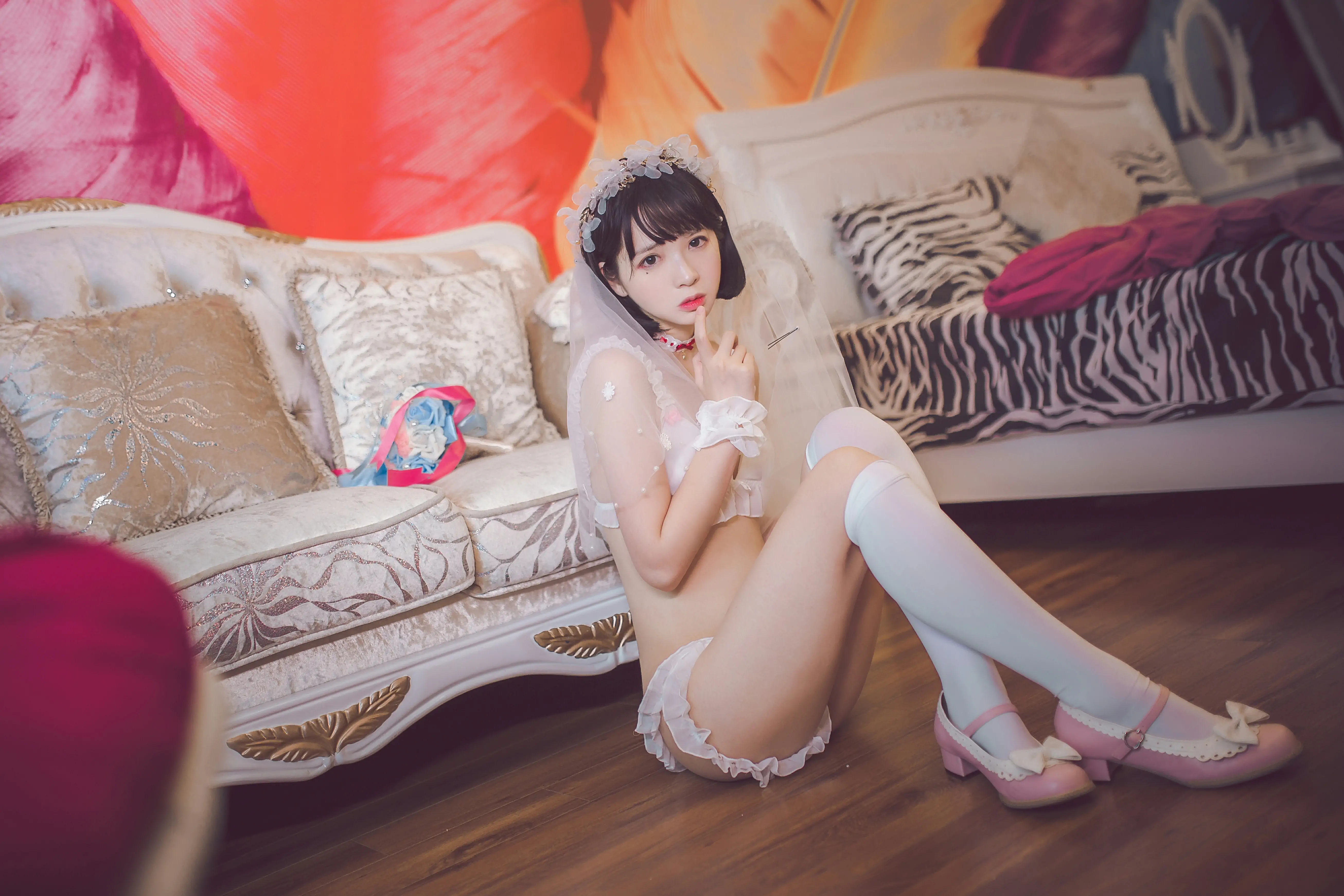 疯猫ss – 梦中的婚礼 Cosplay-第27张