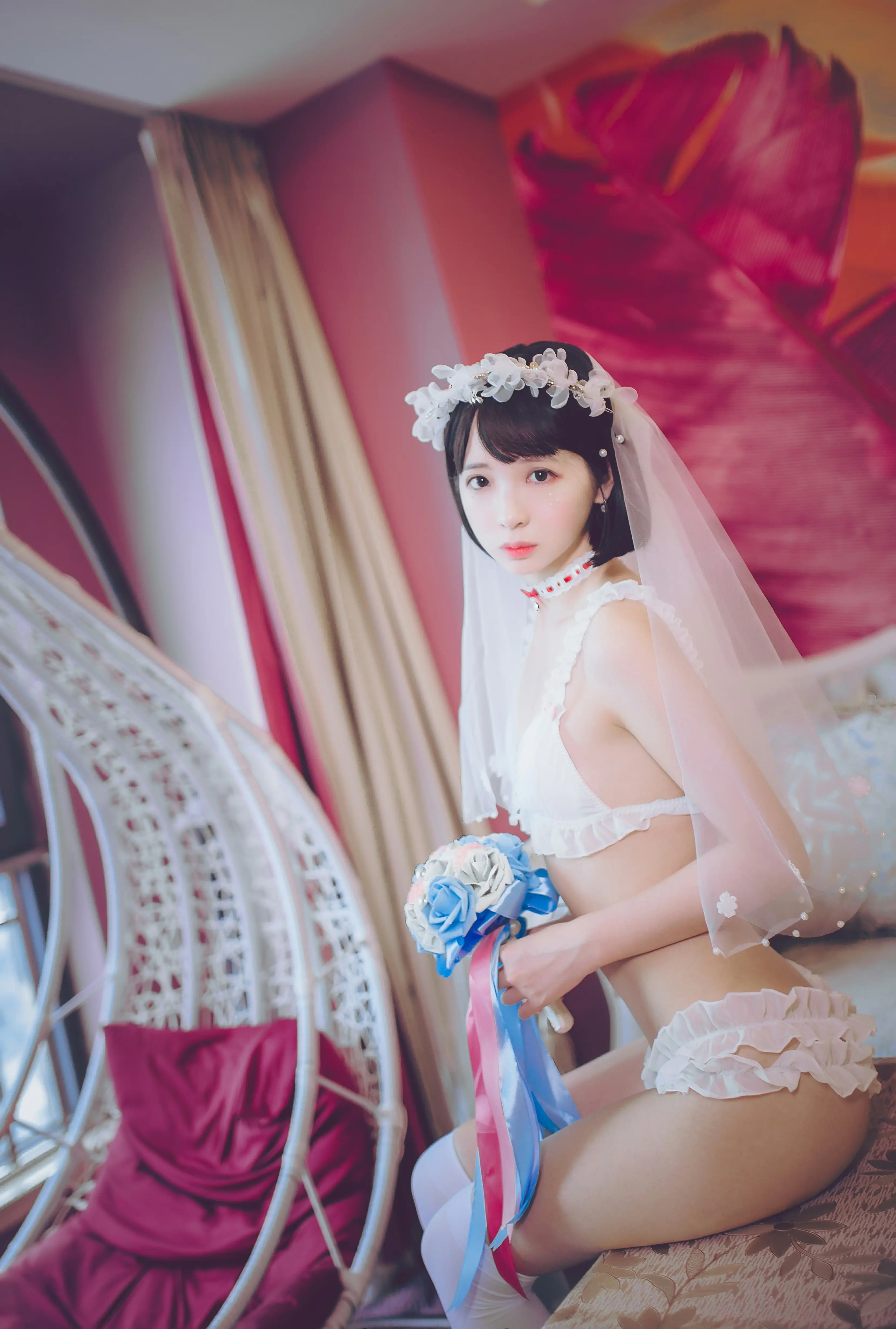 疯猫ss – 梦中的婚礼 Cosplay-第34张