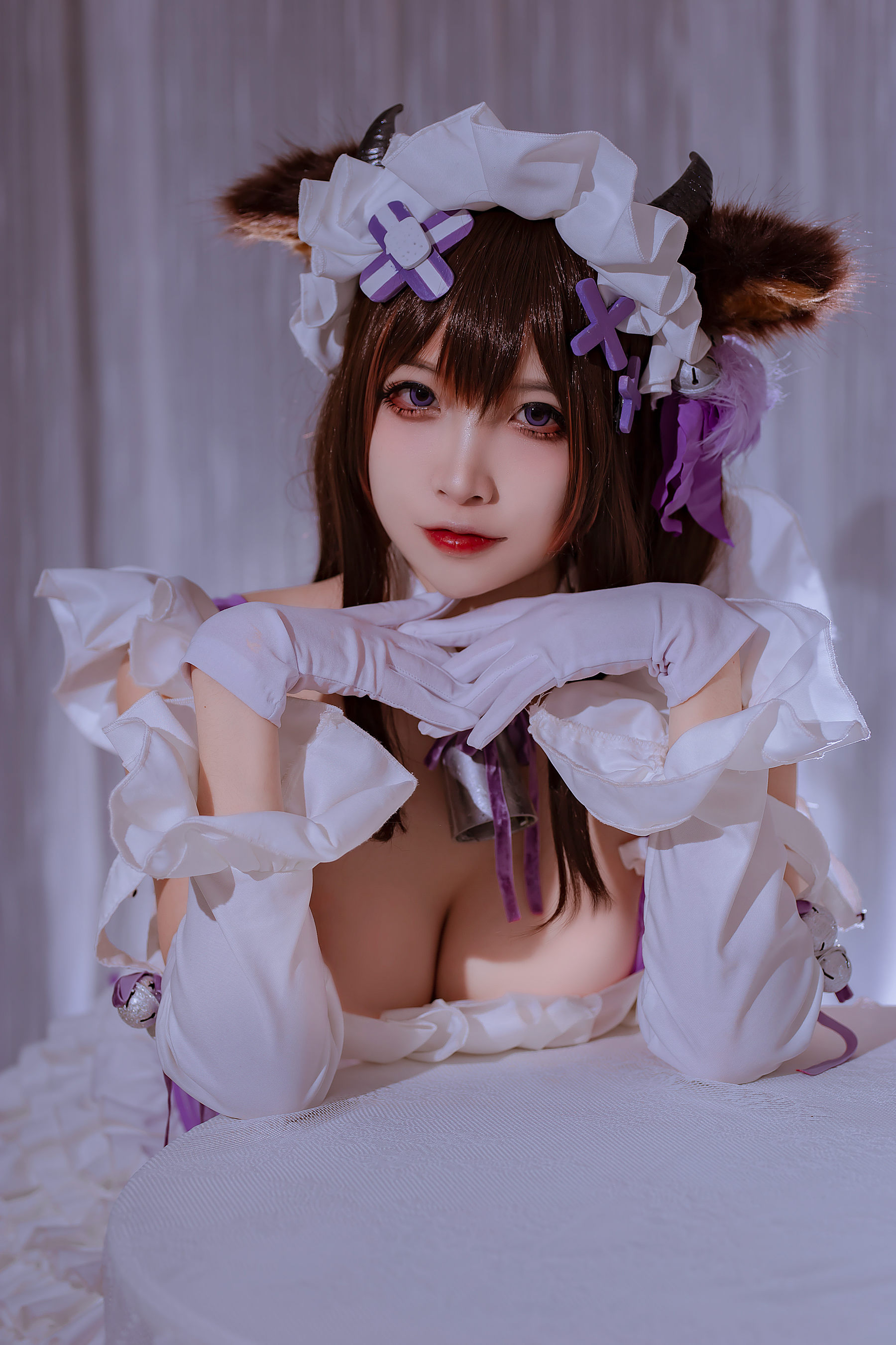 二佐Nisa – 碧蓝樫野泳装 Cosplay-第26张