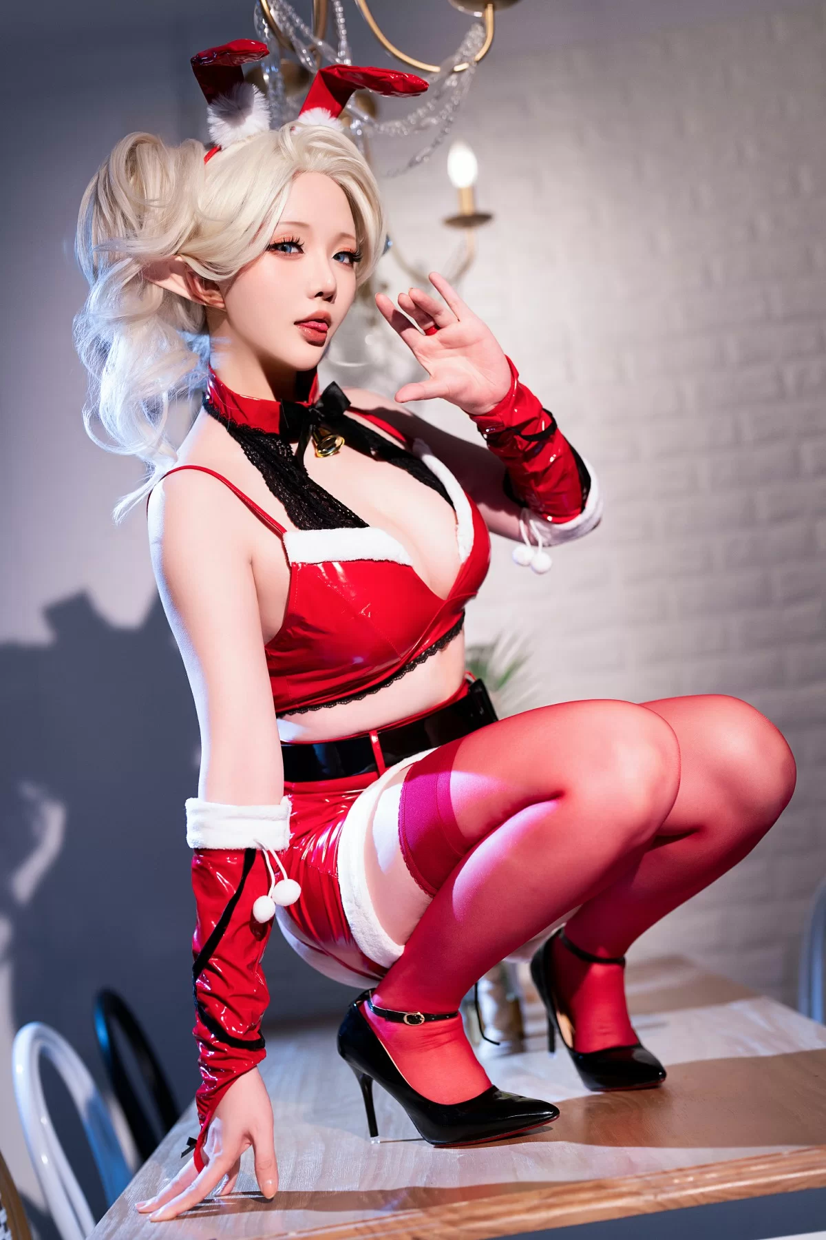 星之迟迟 – 2023圣诞精灵C Cosplay-第3张
