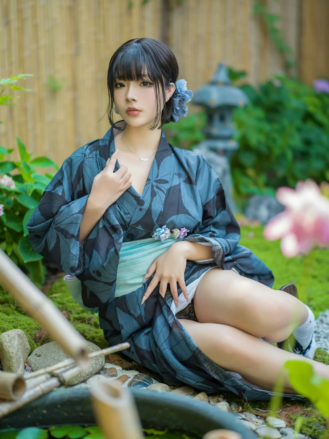 yuuhui玉汇 – 中庭之妻 Cosplay-第50张