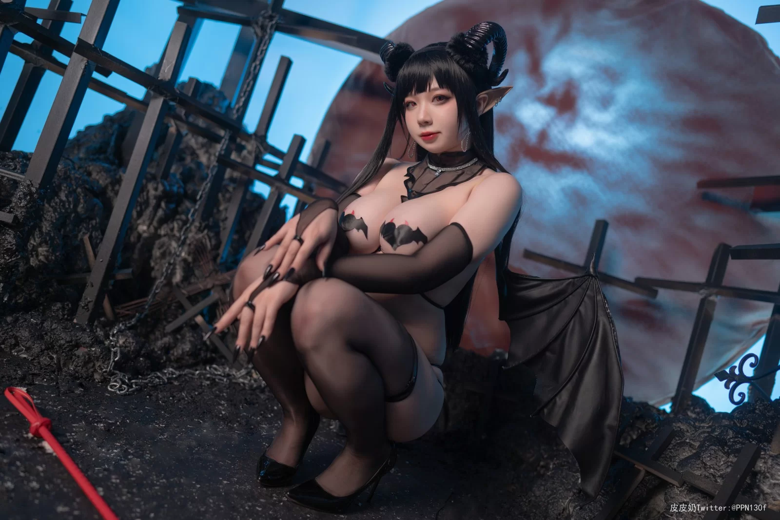 皮皮奶可可爱了啦 – 魅魔2 Cosplay-第9张