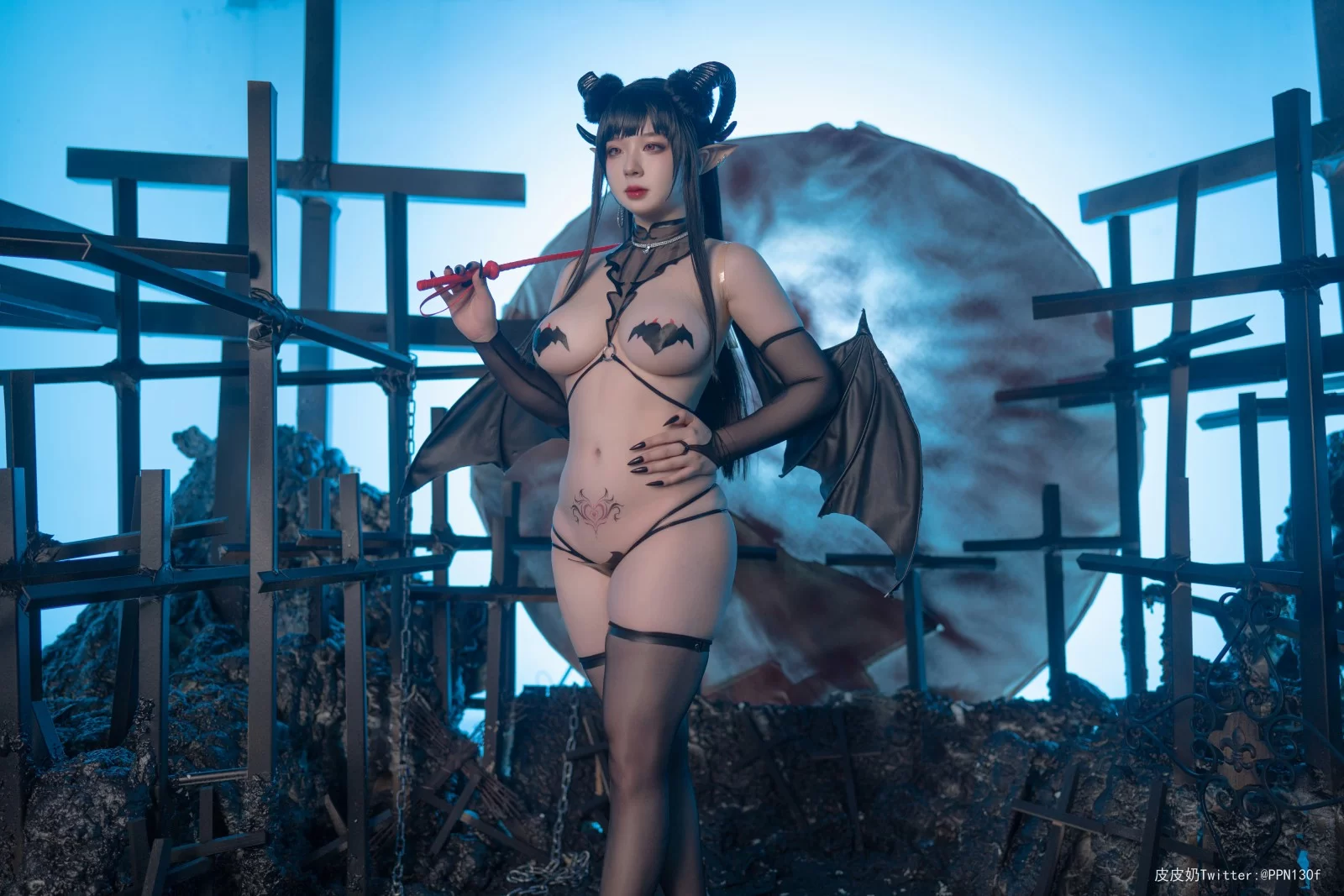皮皮奶可可爱了啦 – 魅魔2 Cosplay-第36张