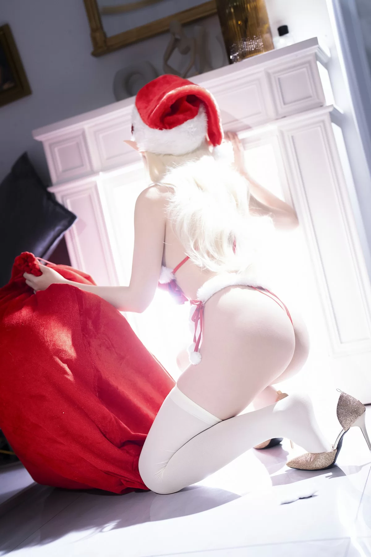 星之迟迟 – 2023 圣诞精灵篇B 圣诞老人 Cosplay-第56张
