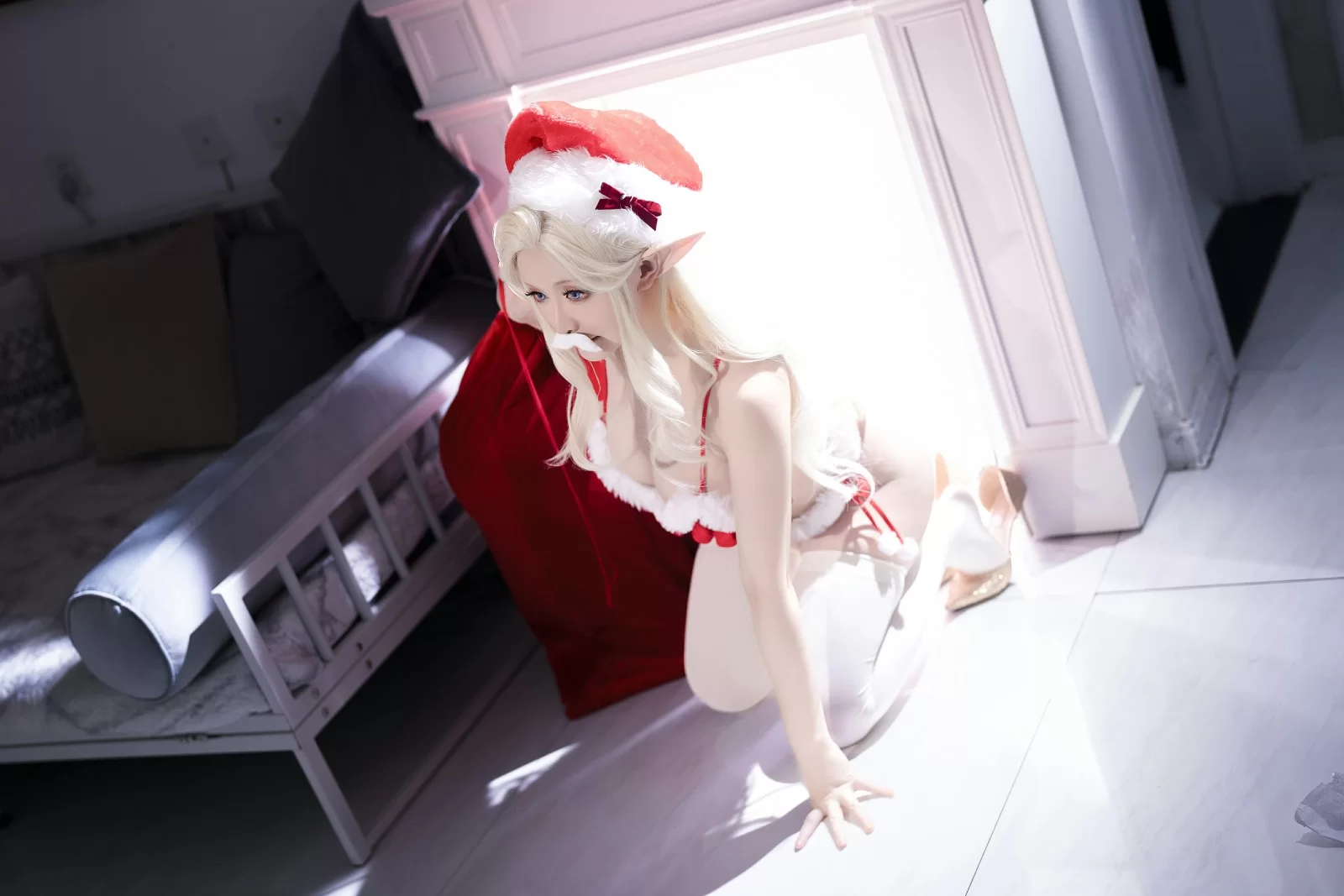 星之迟迟 – 2023 圣诞精灵篇B 圣诞老人 Cosplay-第102张