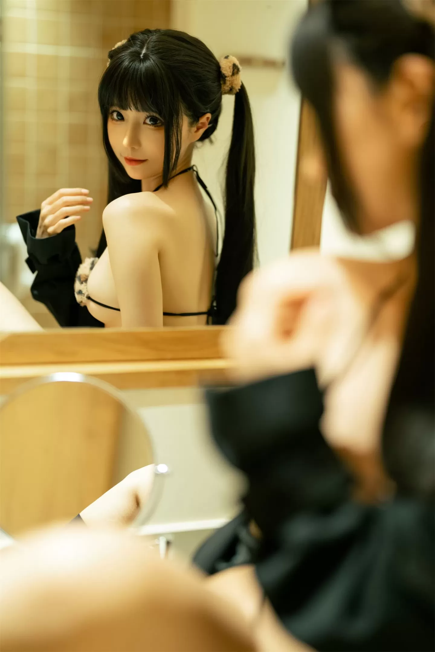 蠢沫沫 – 梦鱼-小豹子-兔女郎-香菱女仆 Cosplay-第21张