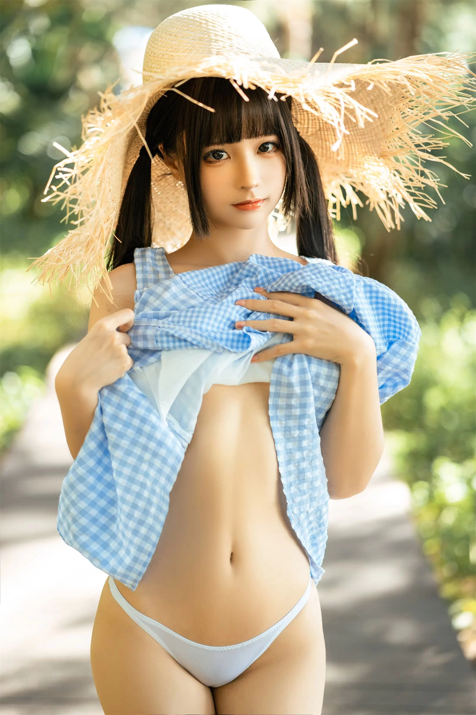 动漫博主蠢沫沫 – 海边漫步 Cosplay-第1张