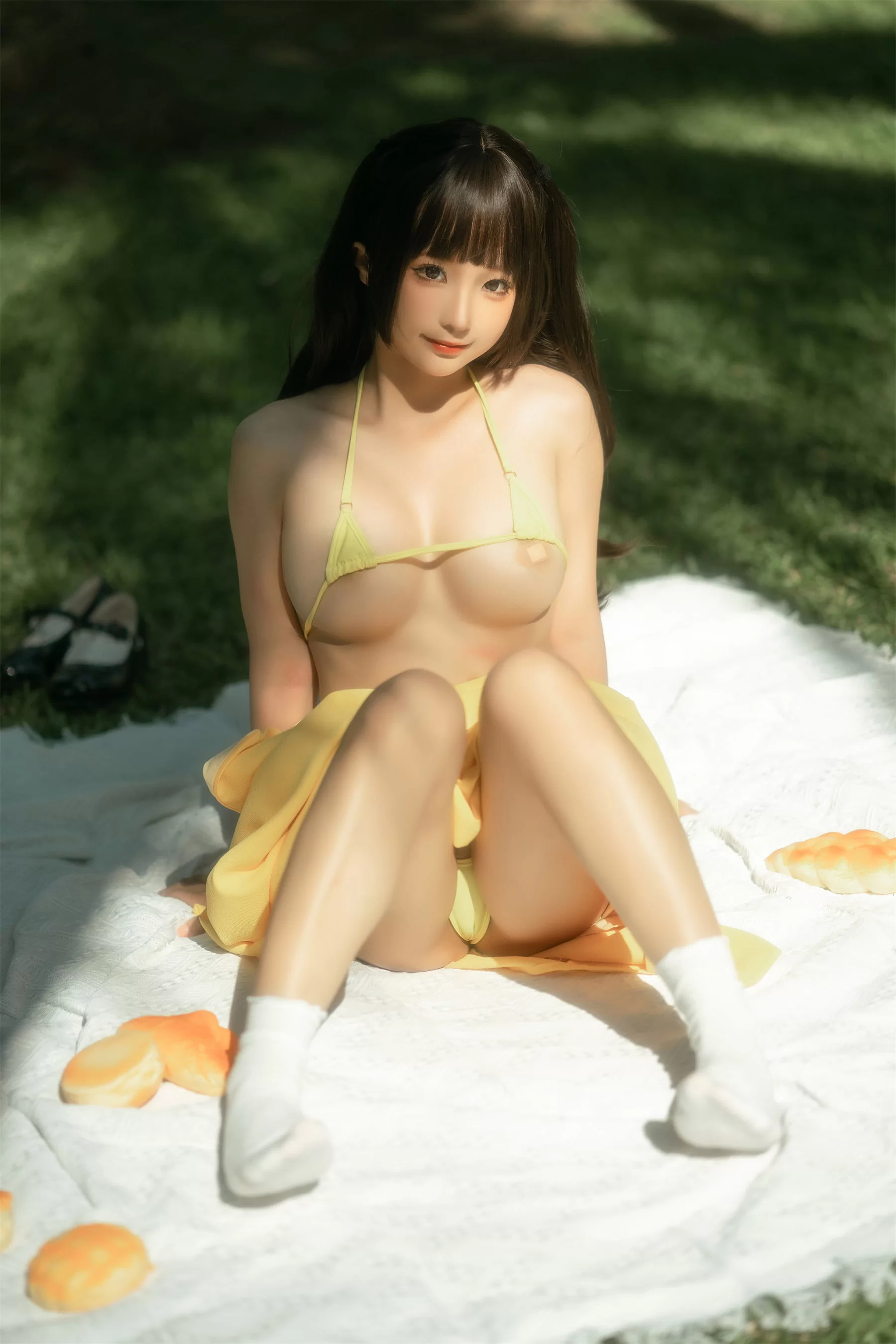 动漫博主蠢沫沫 – 野餐日 Cosplay-第48张