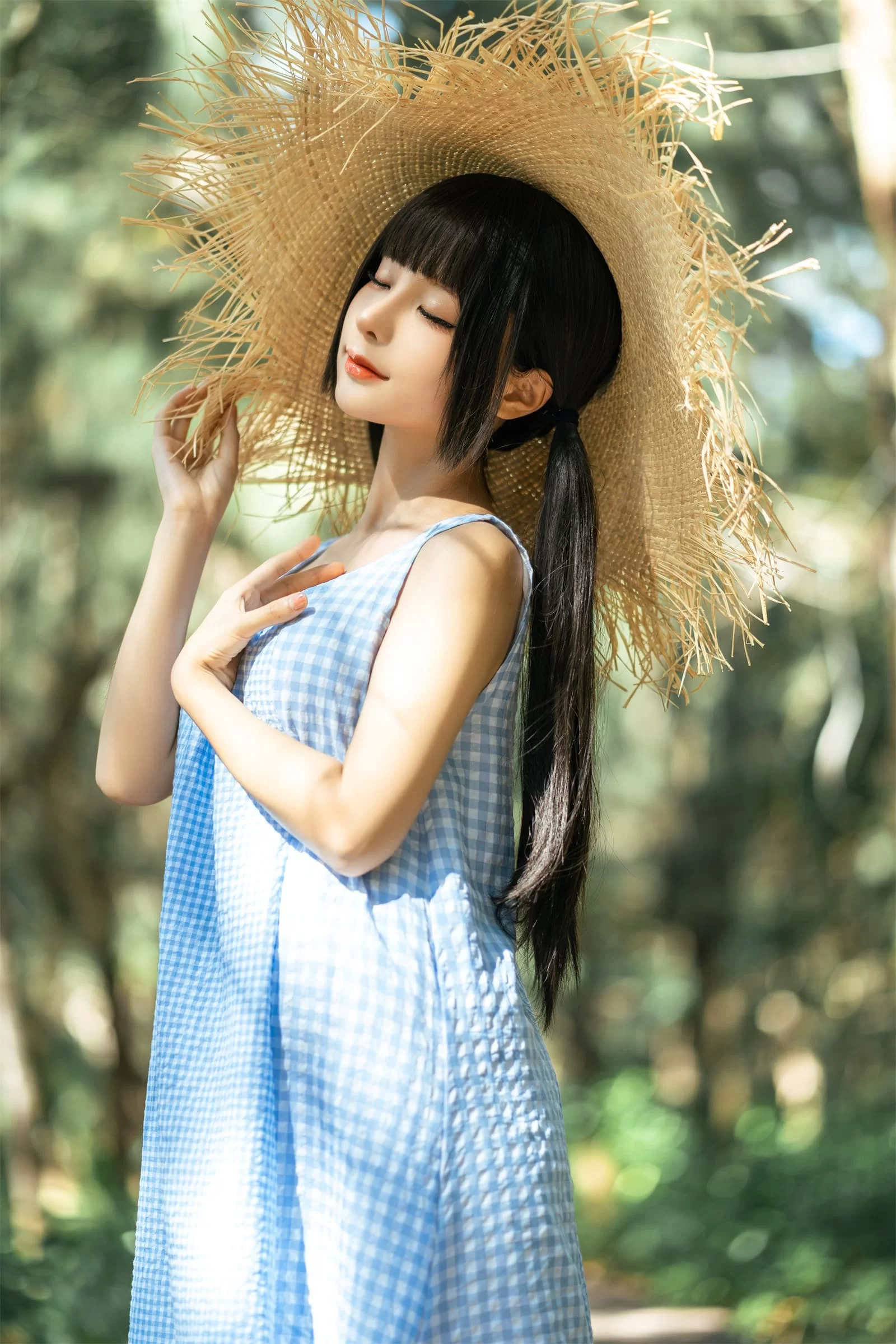 动漫博主蠢沫沫 – 海边漫步 Cosplay-第91张