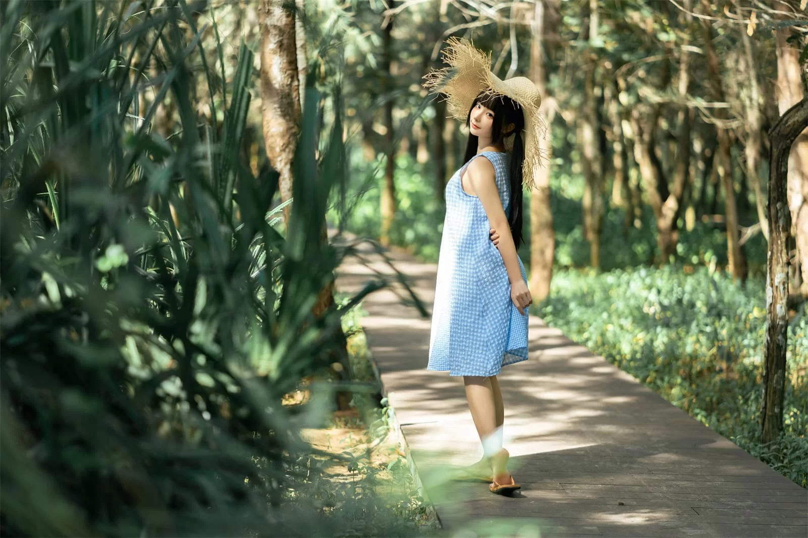 动漫博主蠢沫沫 – 海边漫步 Cosplay-第89张
