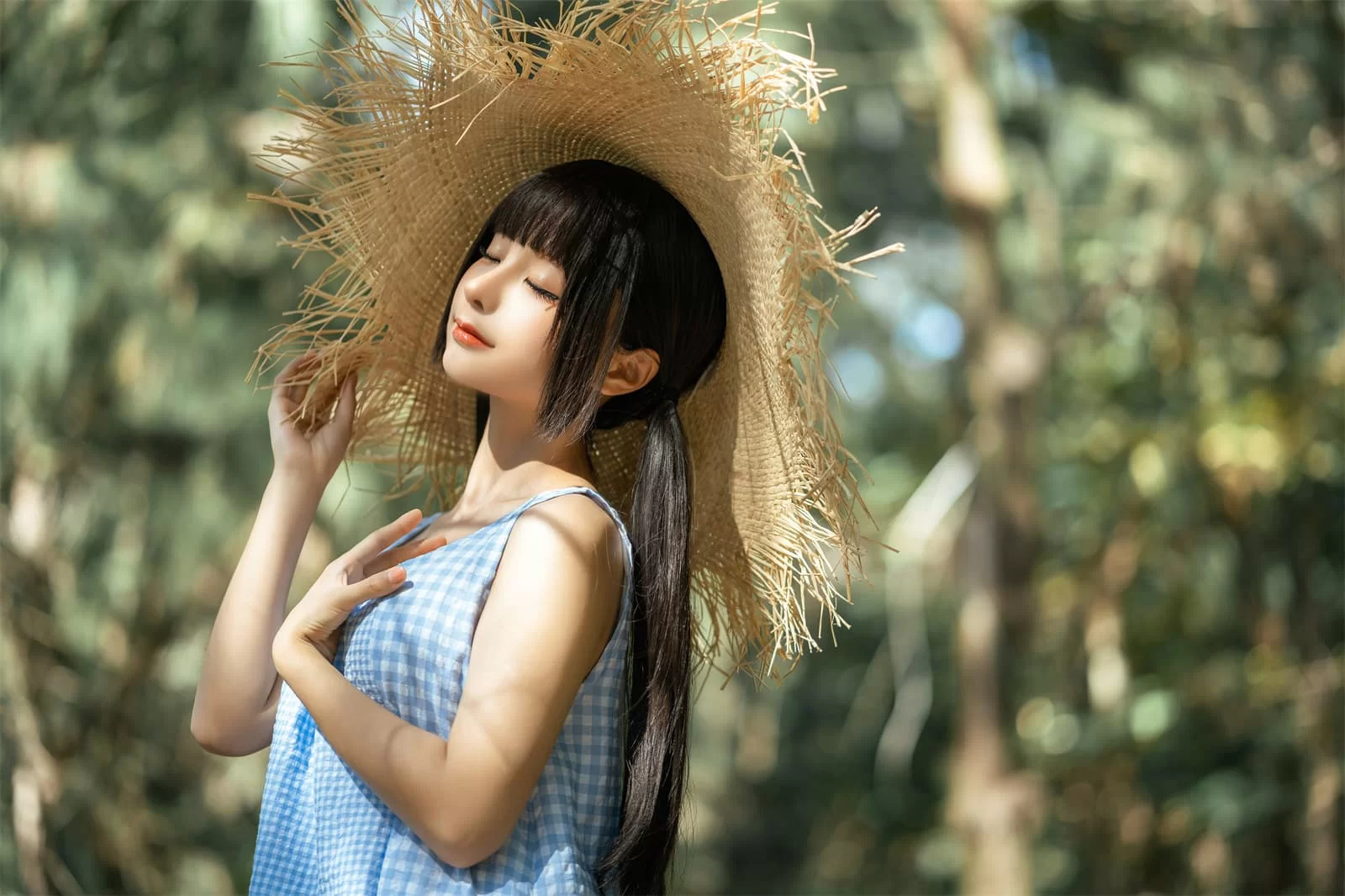 动漫博主蠢沫沫 – 海边漫步 Cosplay-第90张