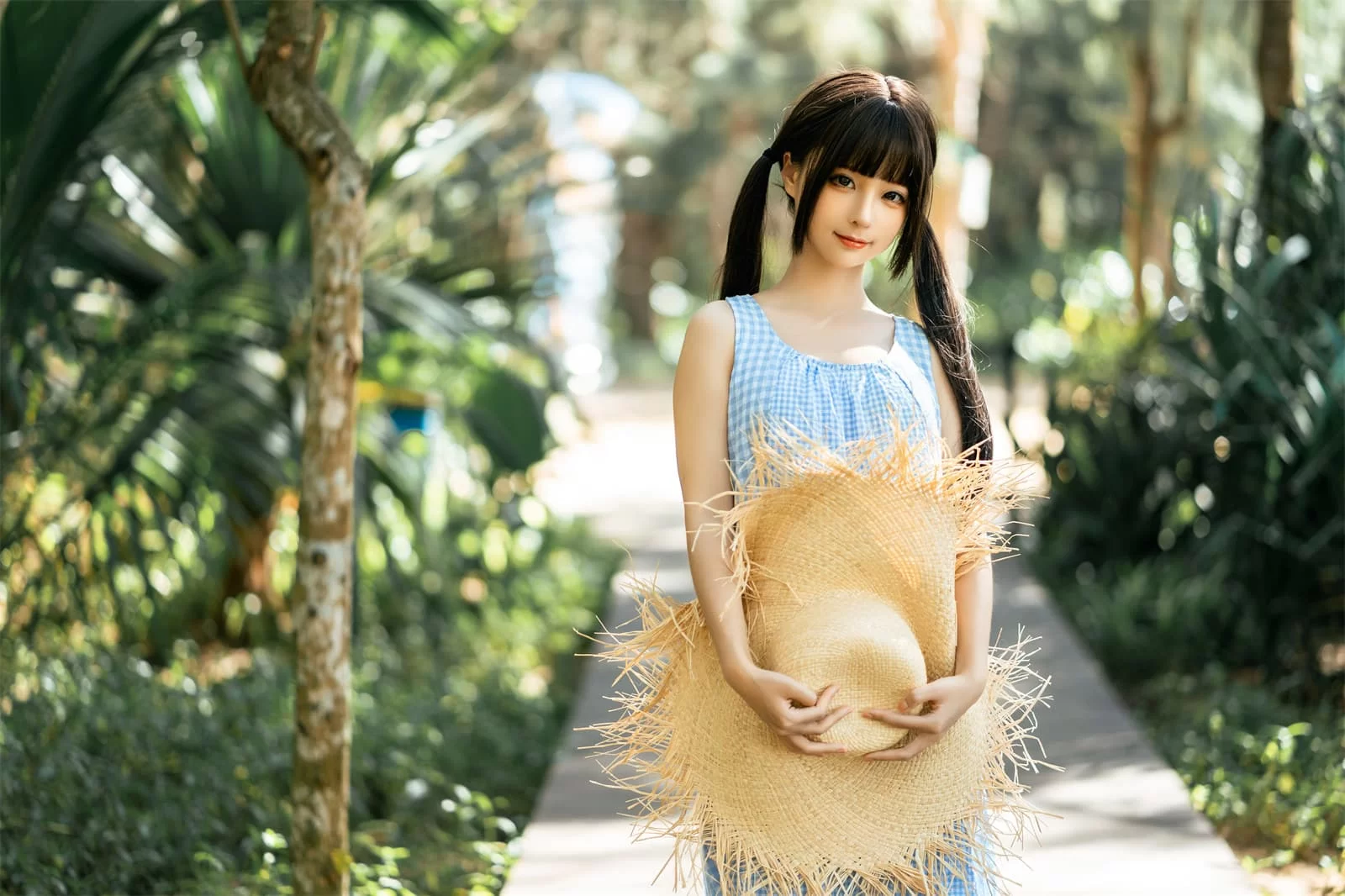 动漫博主蠢沫沫 – 海边漫步 Cosplay-第94张