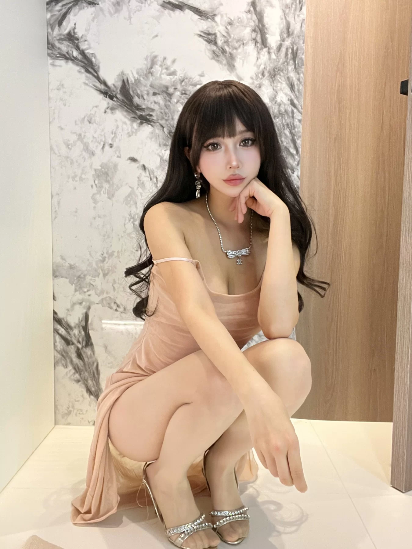 过期米线线喵 – 我那风情万种的夫人 Cosplay-第12张