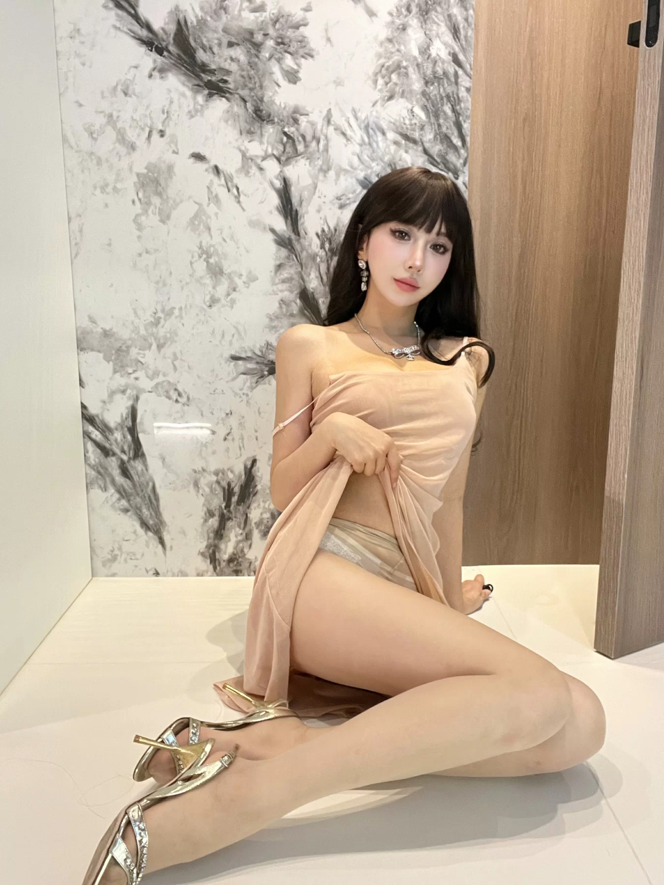 过期米线线喵 – 我那风情万种的夫人 Cosplay-第13张