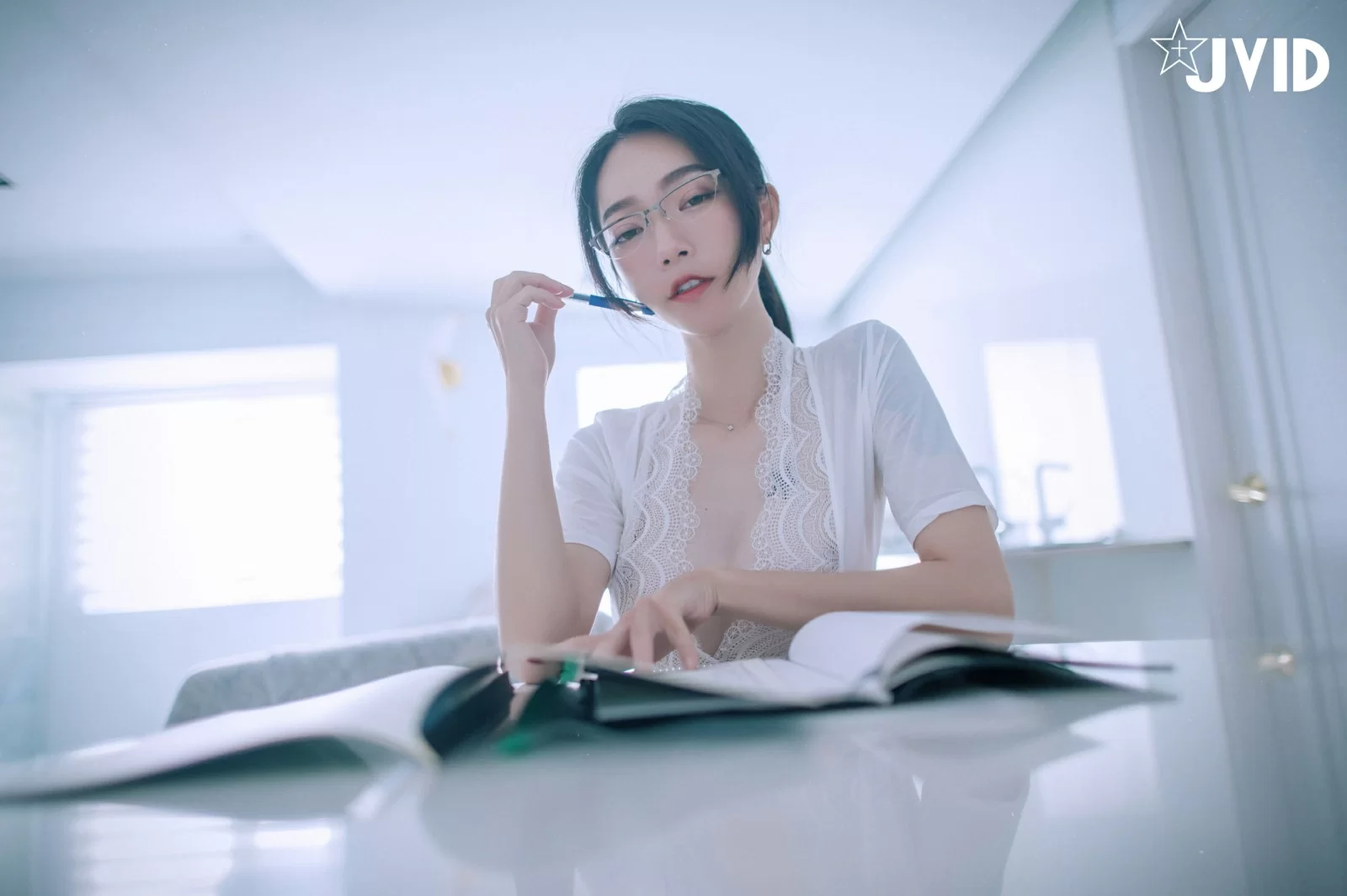 JVID图集 飘飘 – 保险业务员 Cosplay-第136张