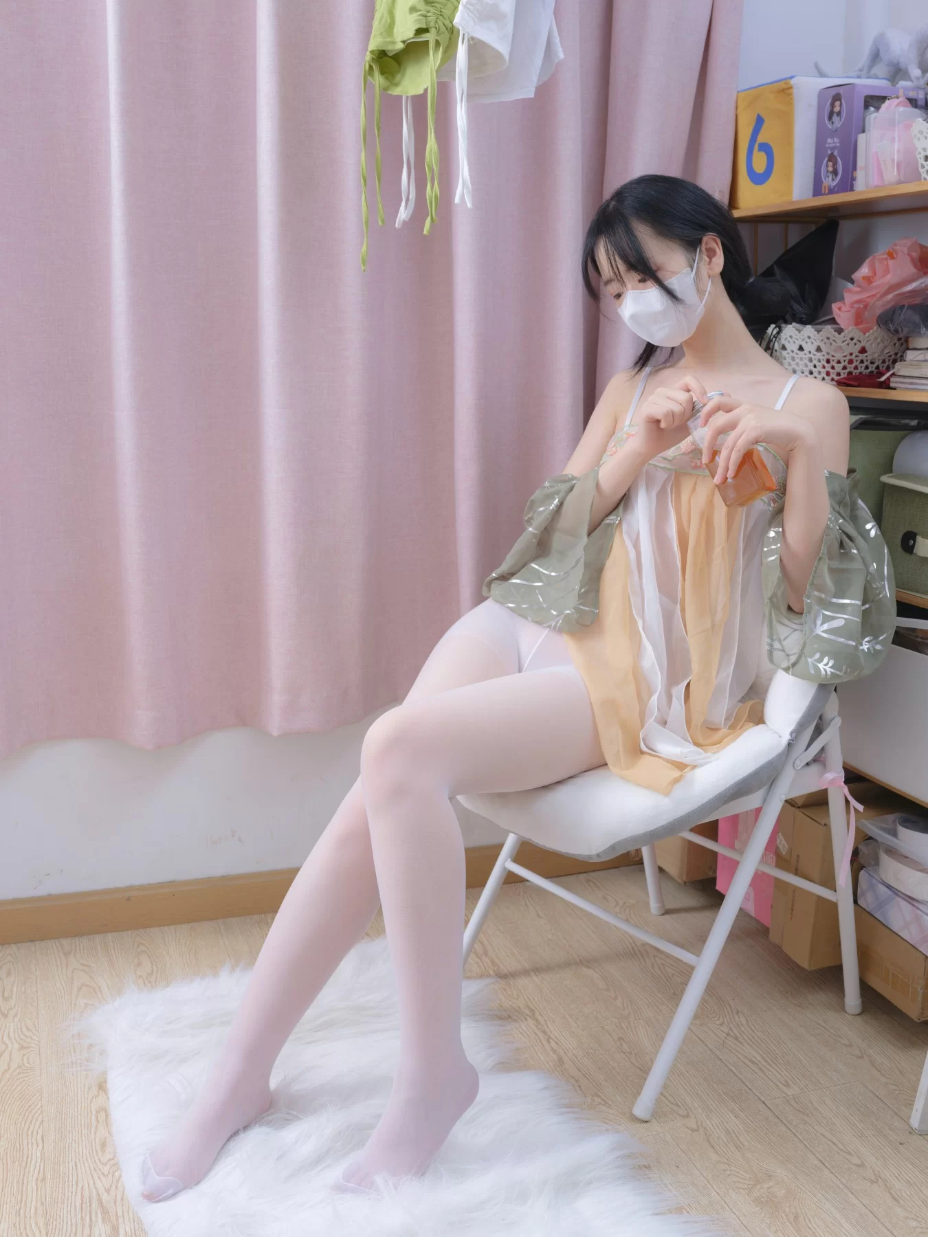 森萝财团 月下-08E4K 小夜 原版无水印 Cosplay-第18张