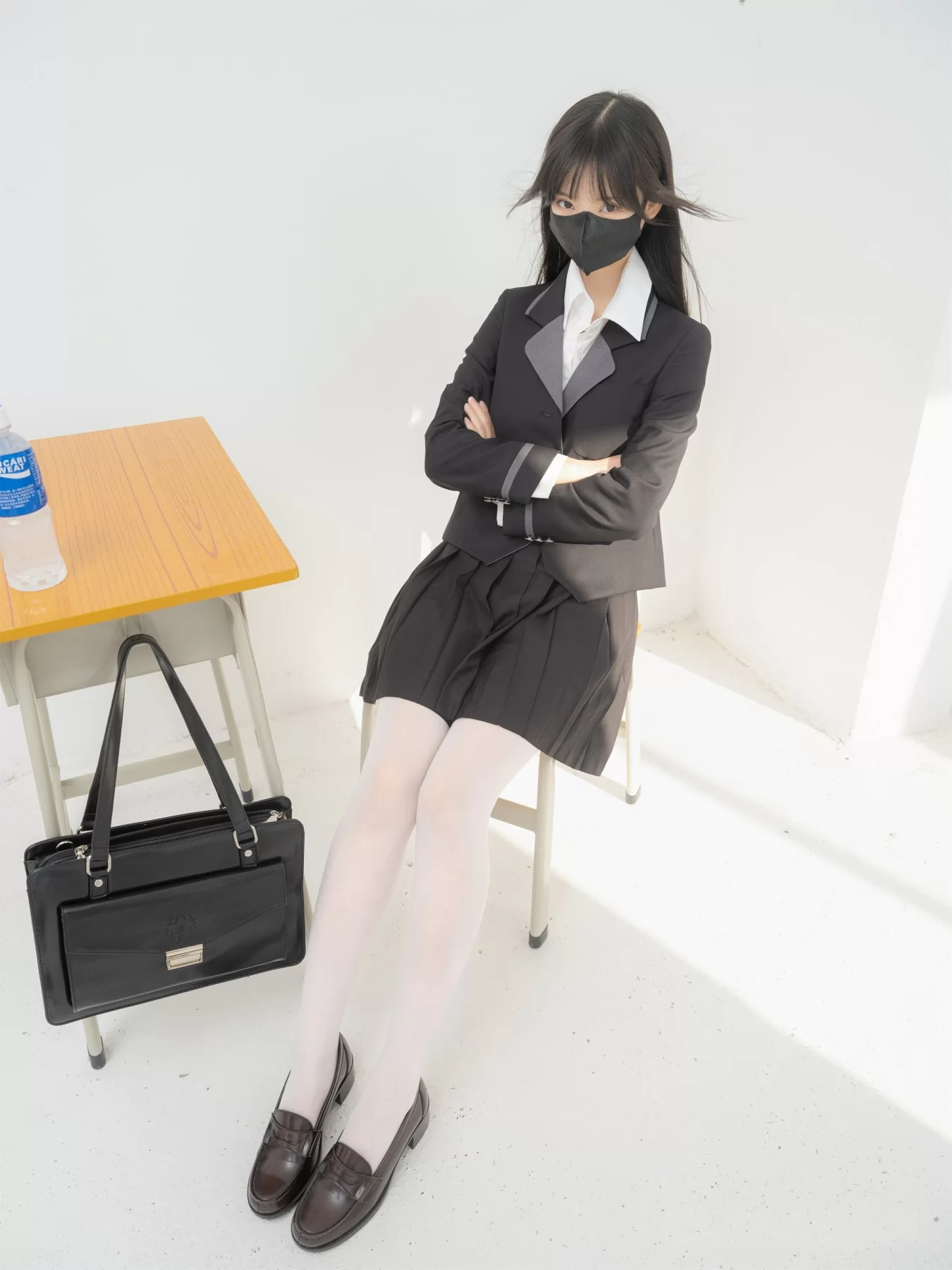 紧急企划 – 内部 见希 职员 Cosplay-第54张
