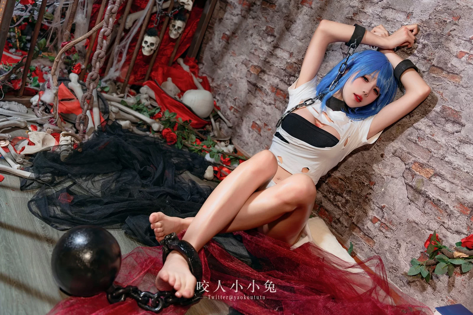 咬人小小兔（咬一口兔娘）- 未成名画作 Cosplay-第9张