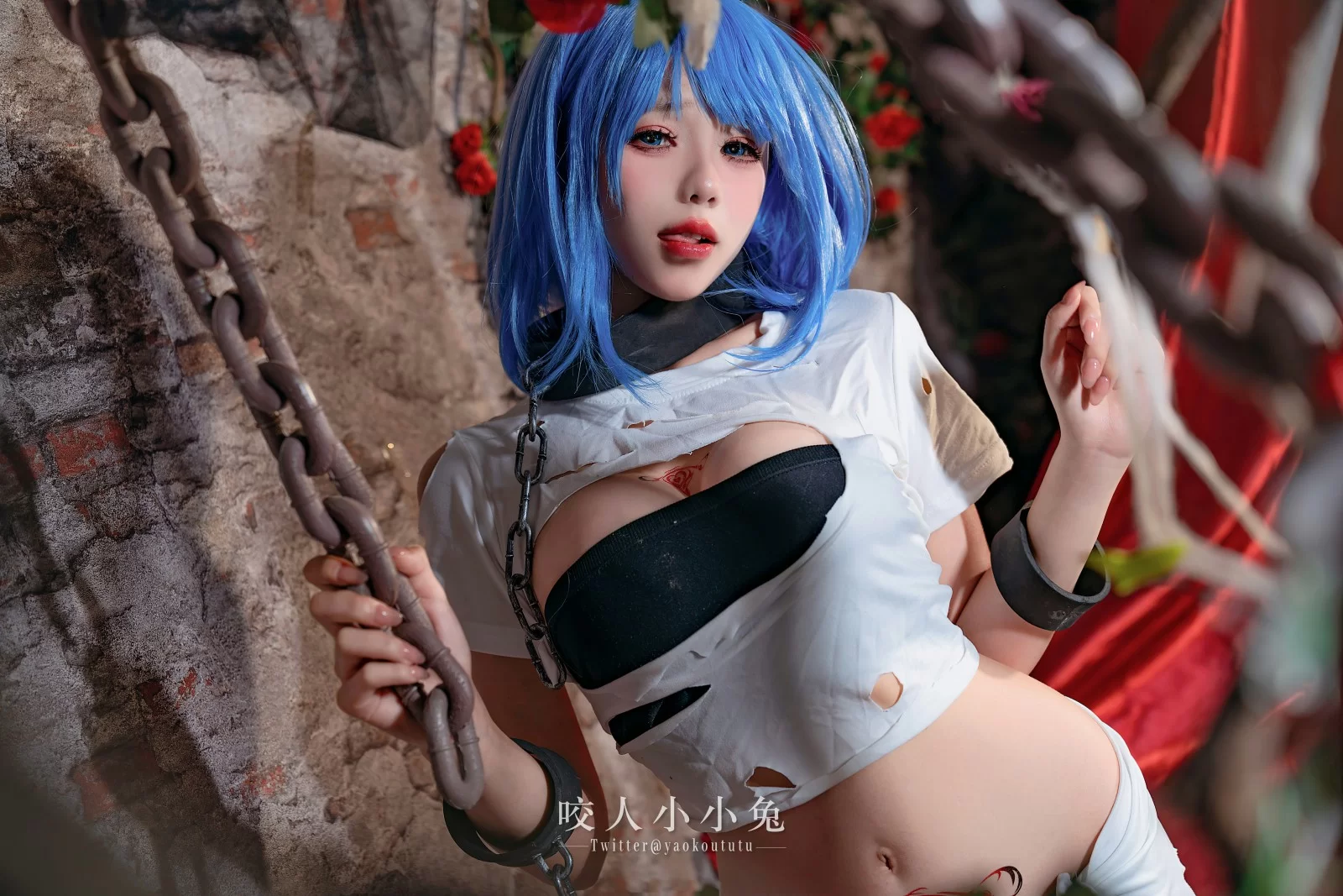 咬人小小兔（咬一口兔娘）- 未成名画作 Cosplay-第14张
