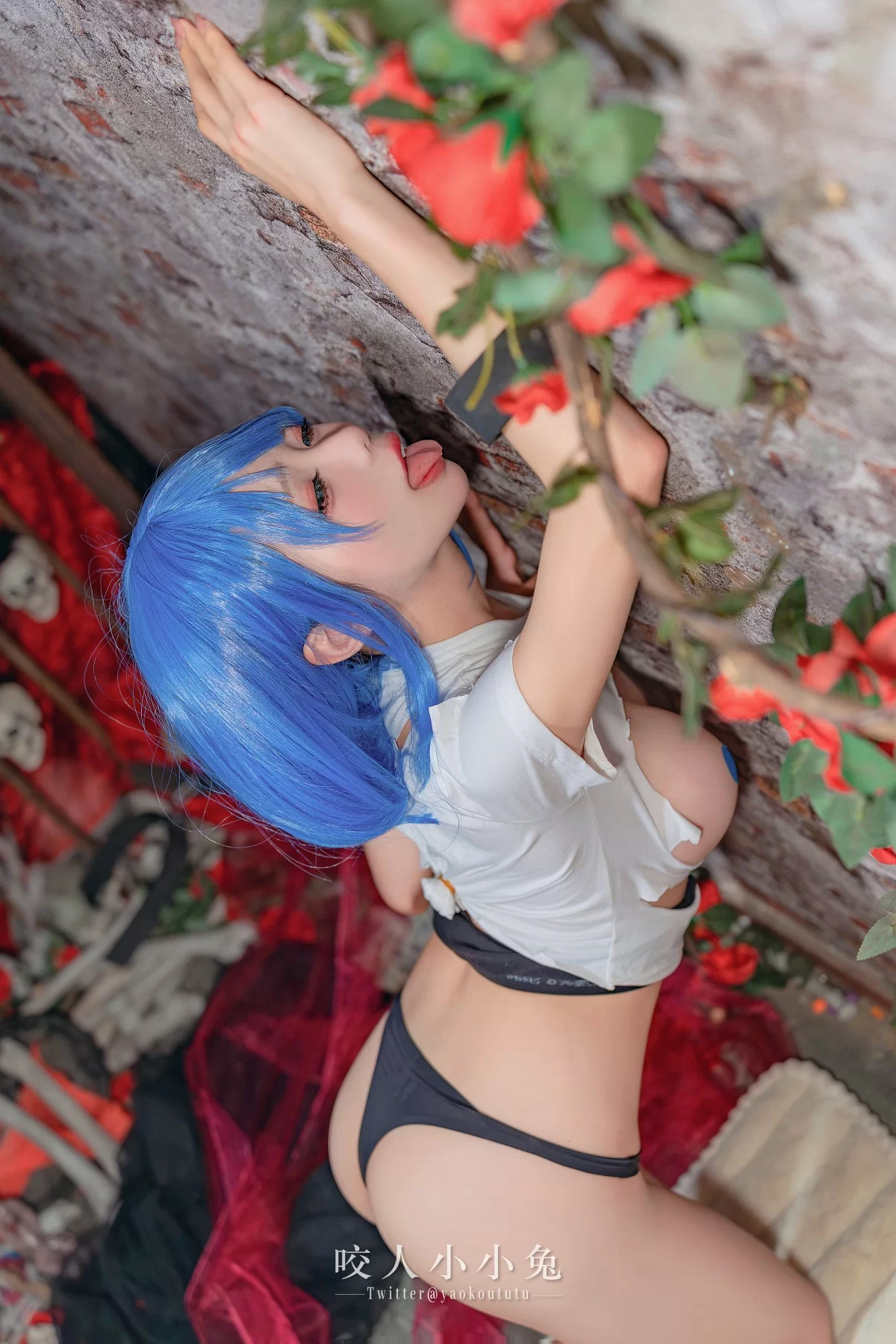 咬人小小兔（咬一口兔娘）- 未成名画作 Cosplay-第62张