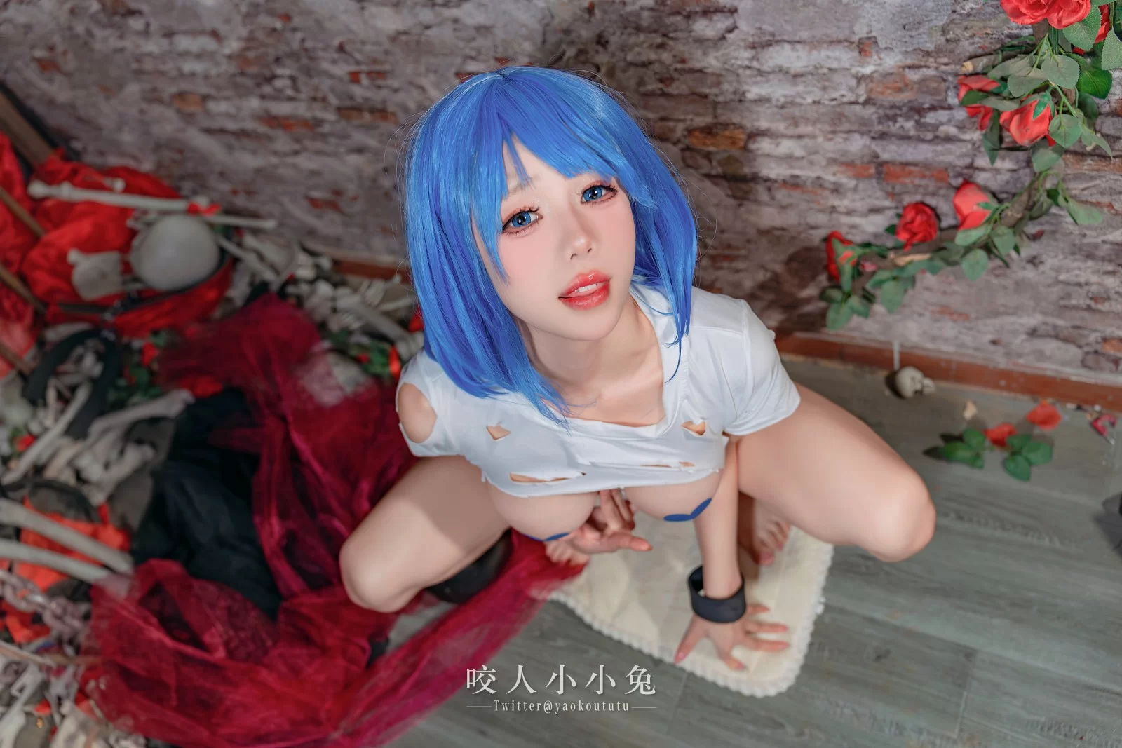 咬人小小兔（咬一口兔娘）- 未成名画作 Cosplay-第67张