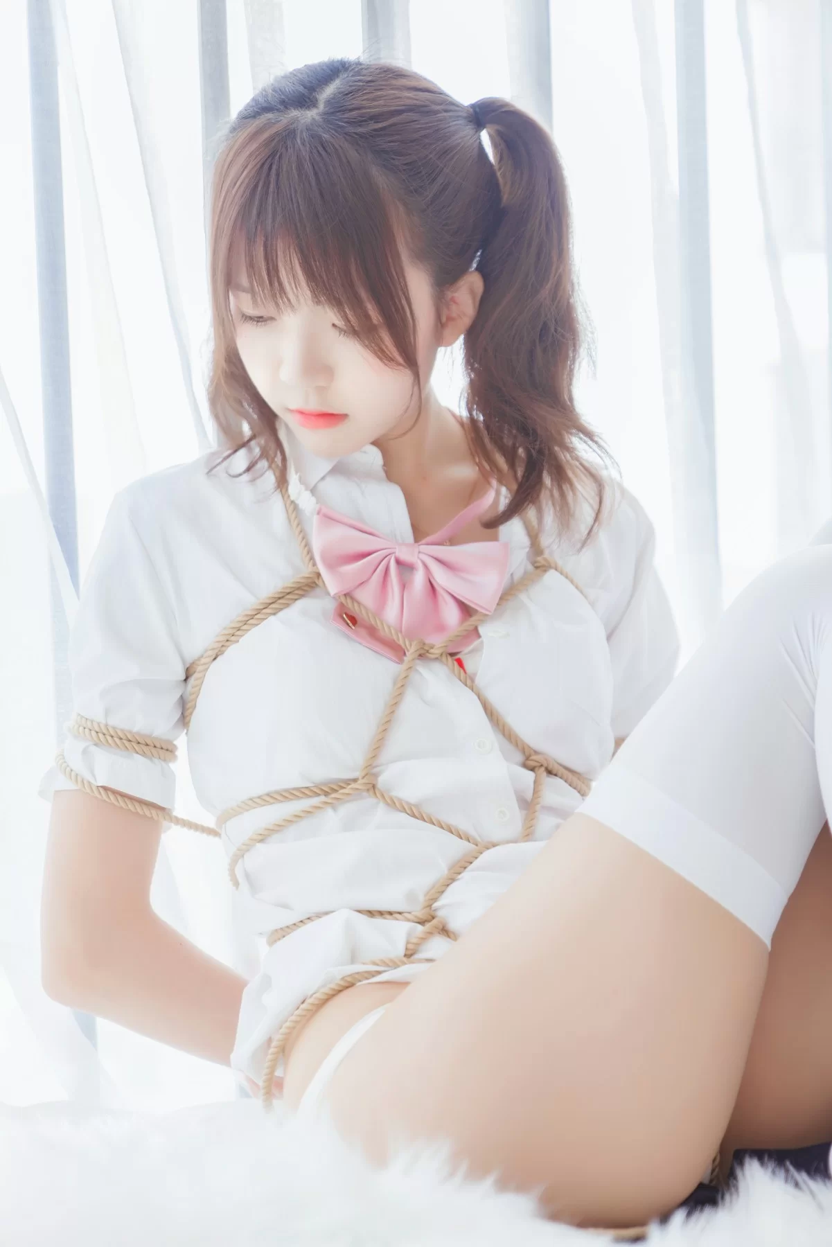 桜桃喵 – 捆绑 Cosplay-第10张