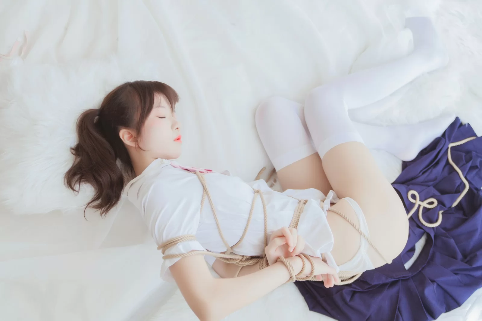 桜桃喵 – 捆绑 Cosplay-第13张