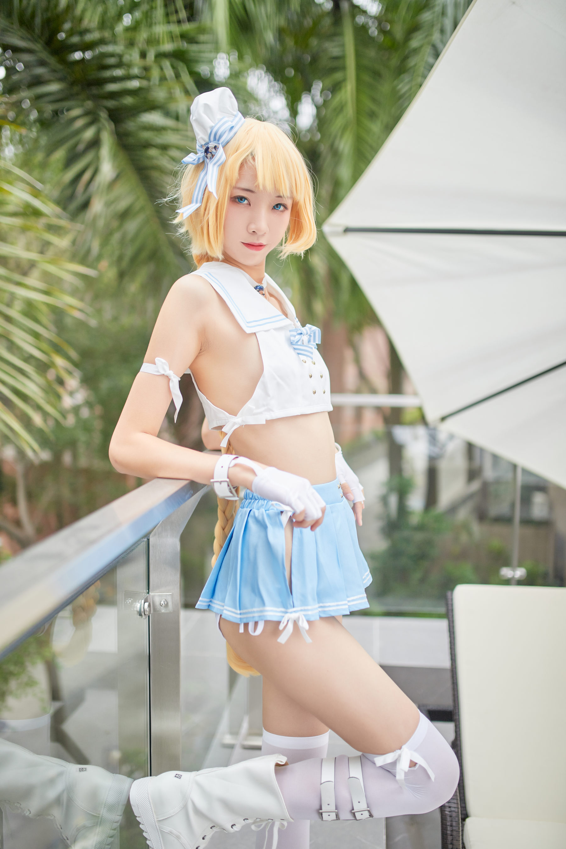 清纯妹子西瓜 – 舰队少女 兔女郎 Cosplay-第103张