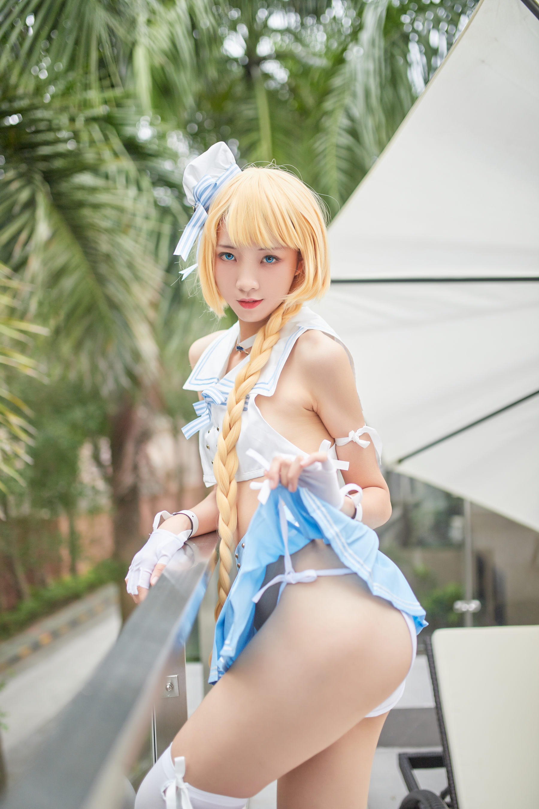 清纯妹子西瓜 – 舰队少女 兔女郎 Cosplay-第108张
