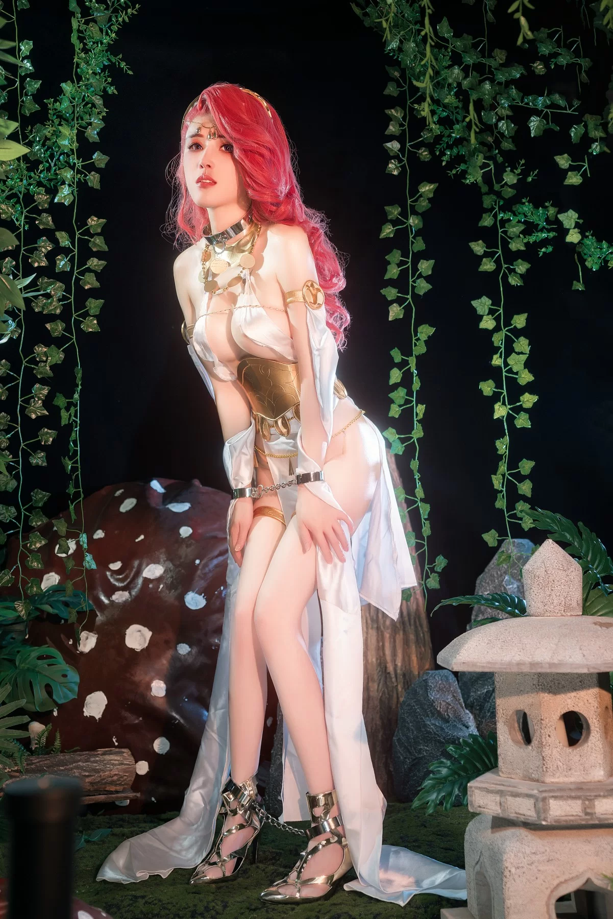 鹿八岁 – 哥布林女王 Cosplay-第7张
