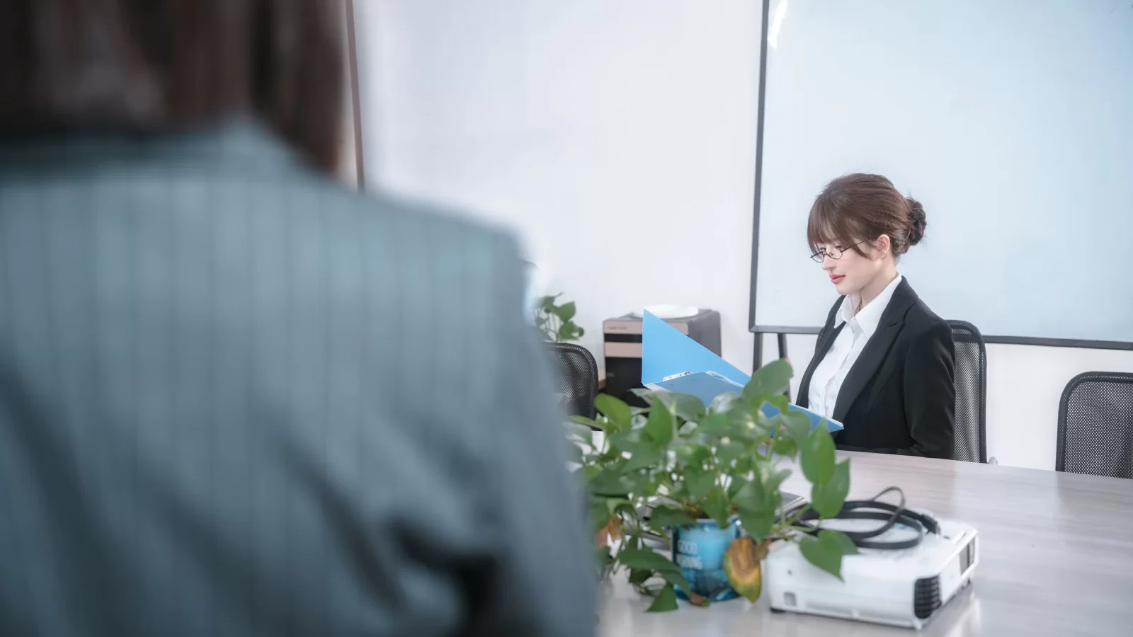 鹿八岁 – 女上司和女下属 Cosplay-第60张