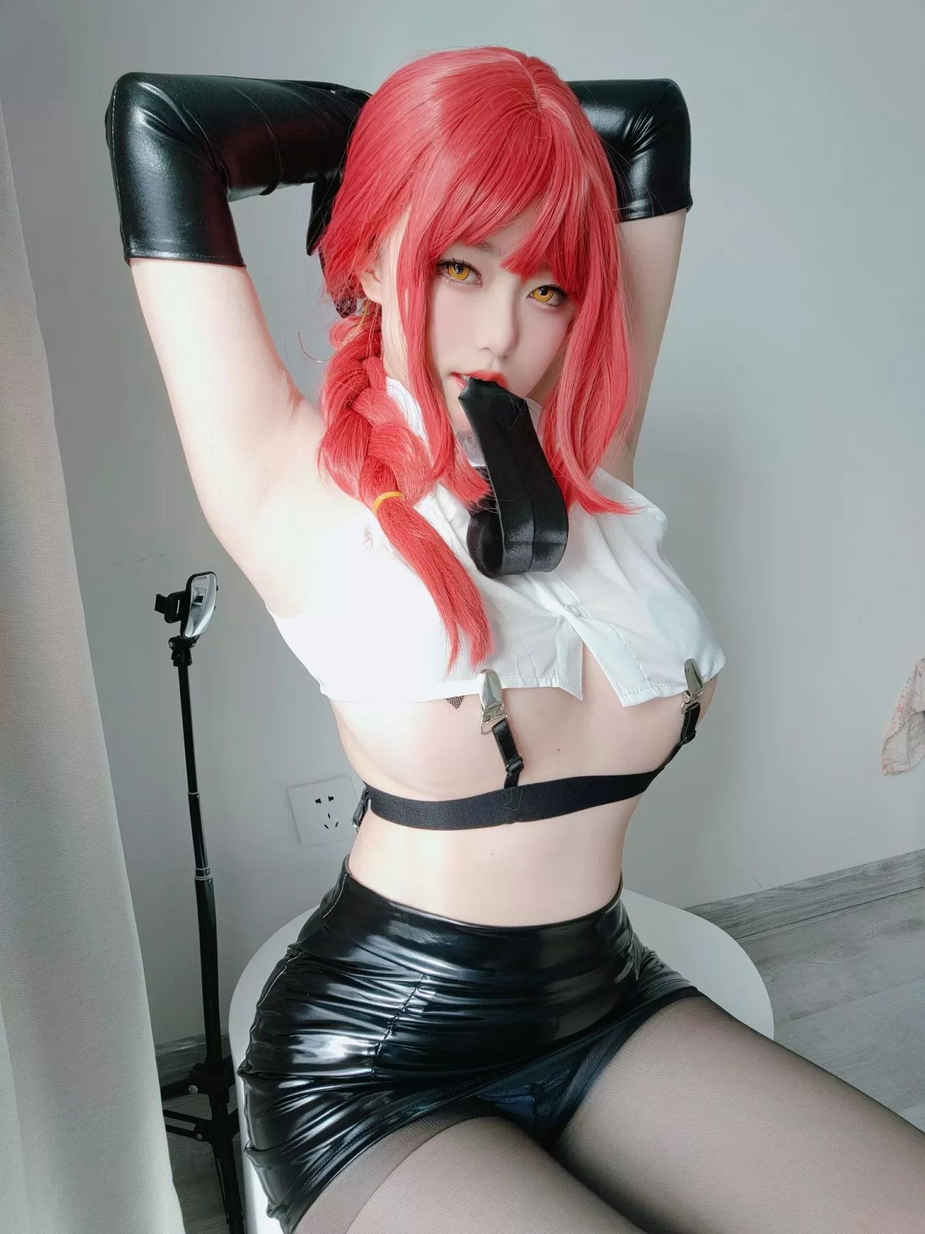 女主K – 玛奇玛 Cosplay-第4张