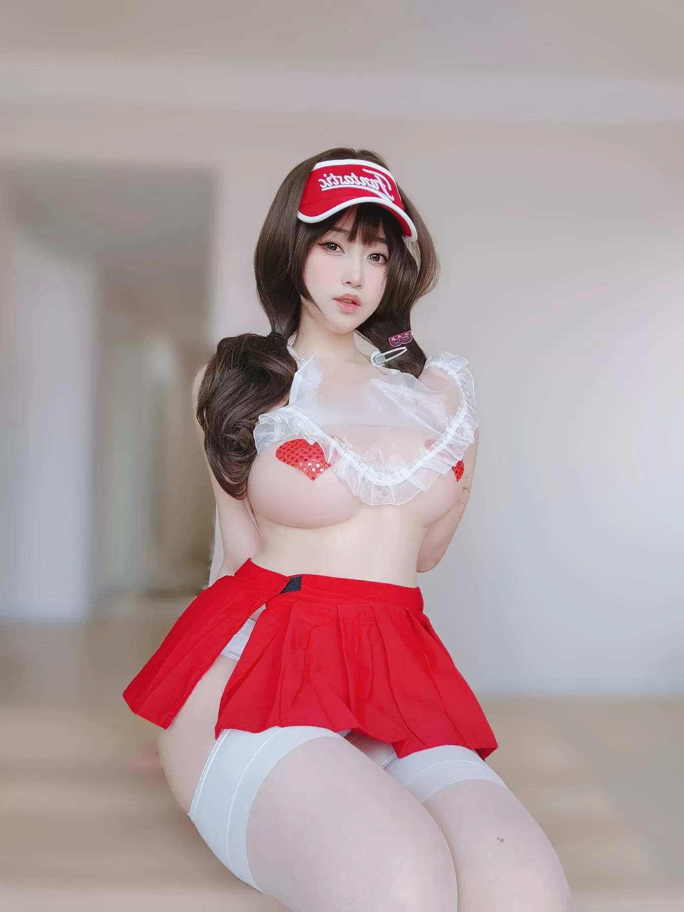女主K – 性感快递员 Cosplay-第34张