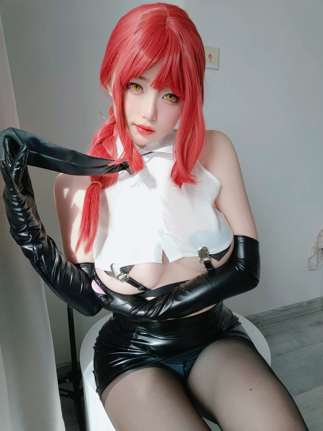 女主K – 玛奇玛 Cosplay-第1张