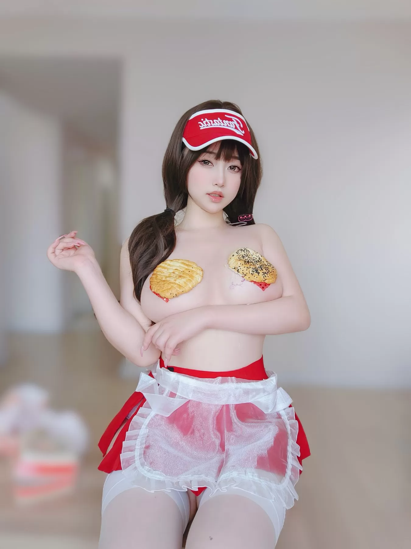 女主K – 性感快递员 Cosplay-第59张