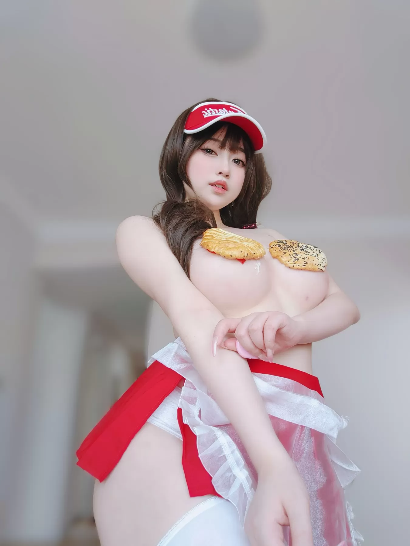 女主K – 性感快递员 Cosplay-第69张