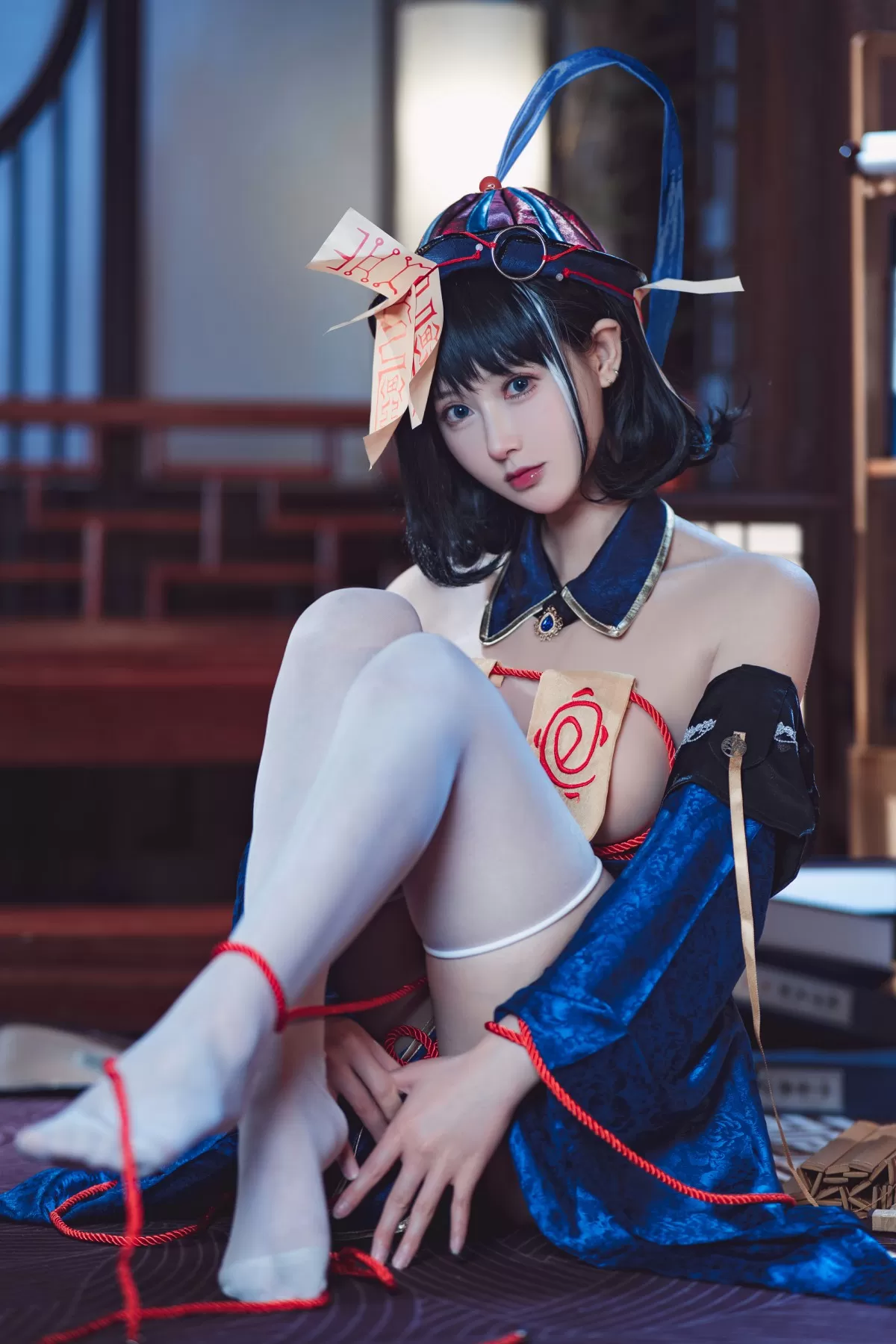 羽生三未 – 碧蓝航行 华甲小僵尸 Cosplay-第1张