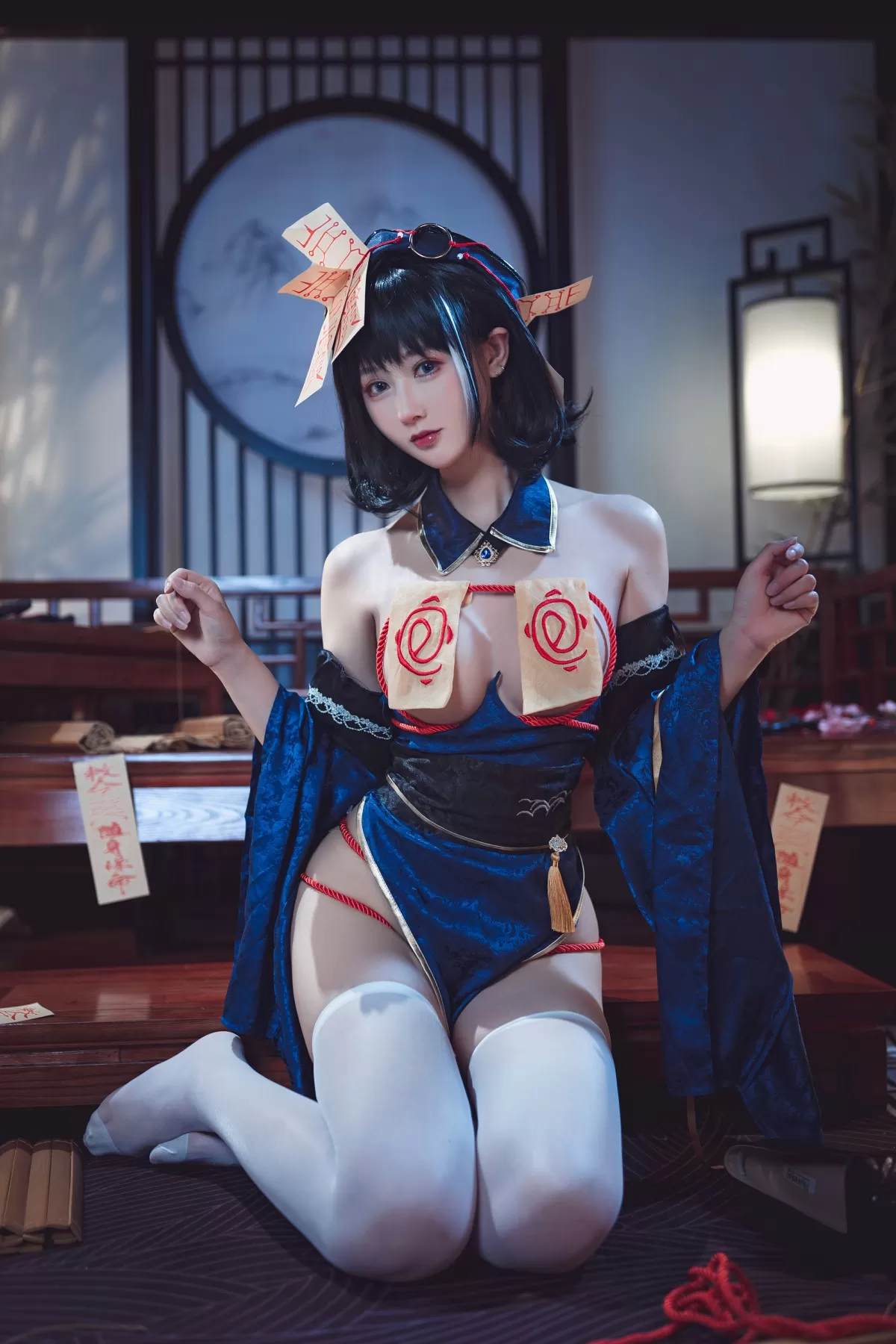 羽生三未 – 碧蓝航行 华甲小僵尸 Cosplay-第2张