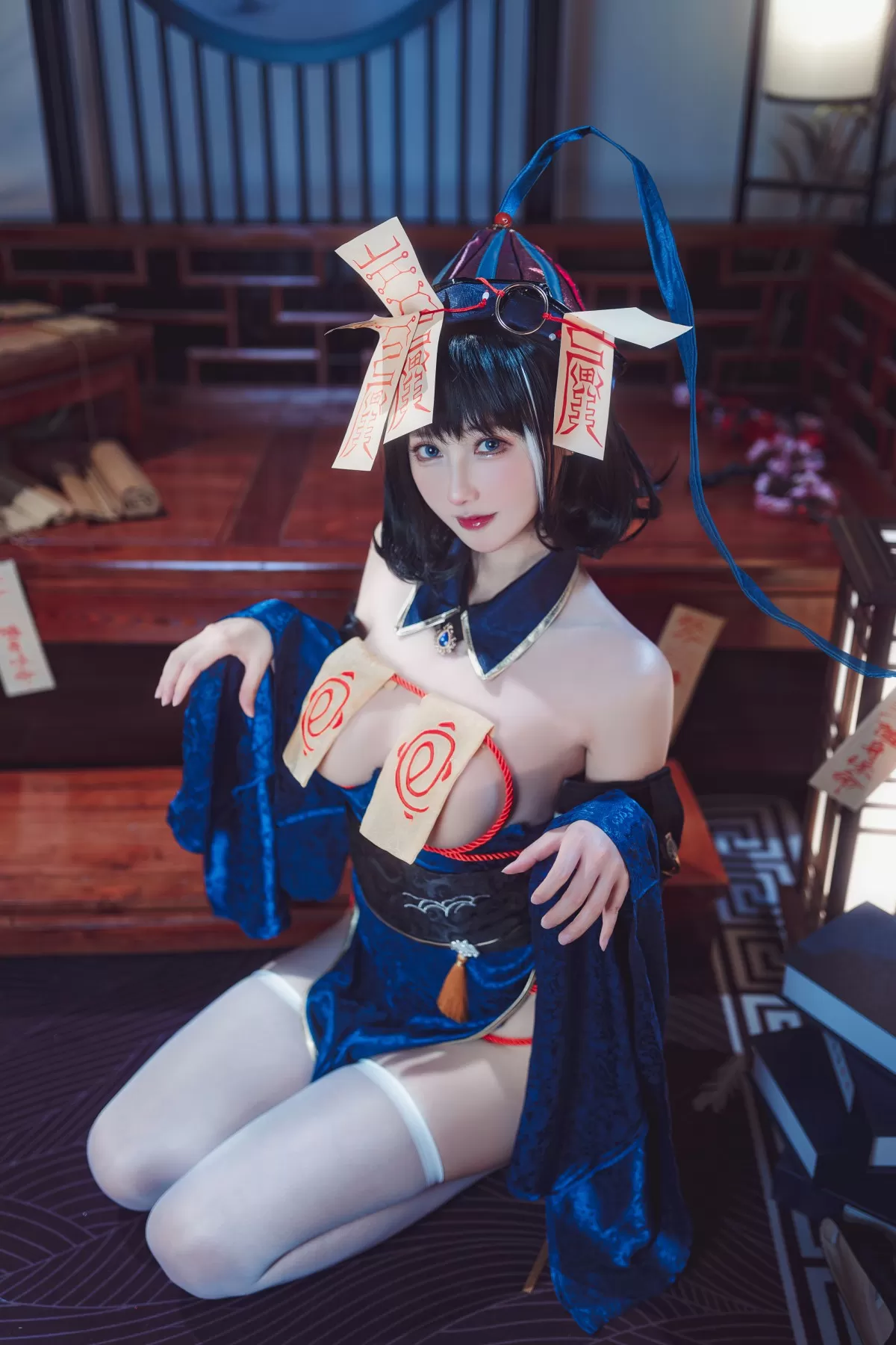 羽生三未 – 碧蓝航行 华甲小僵尸 Cosplay-第9张