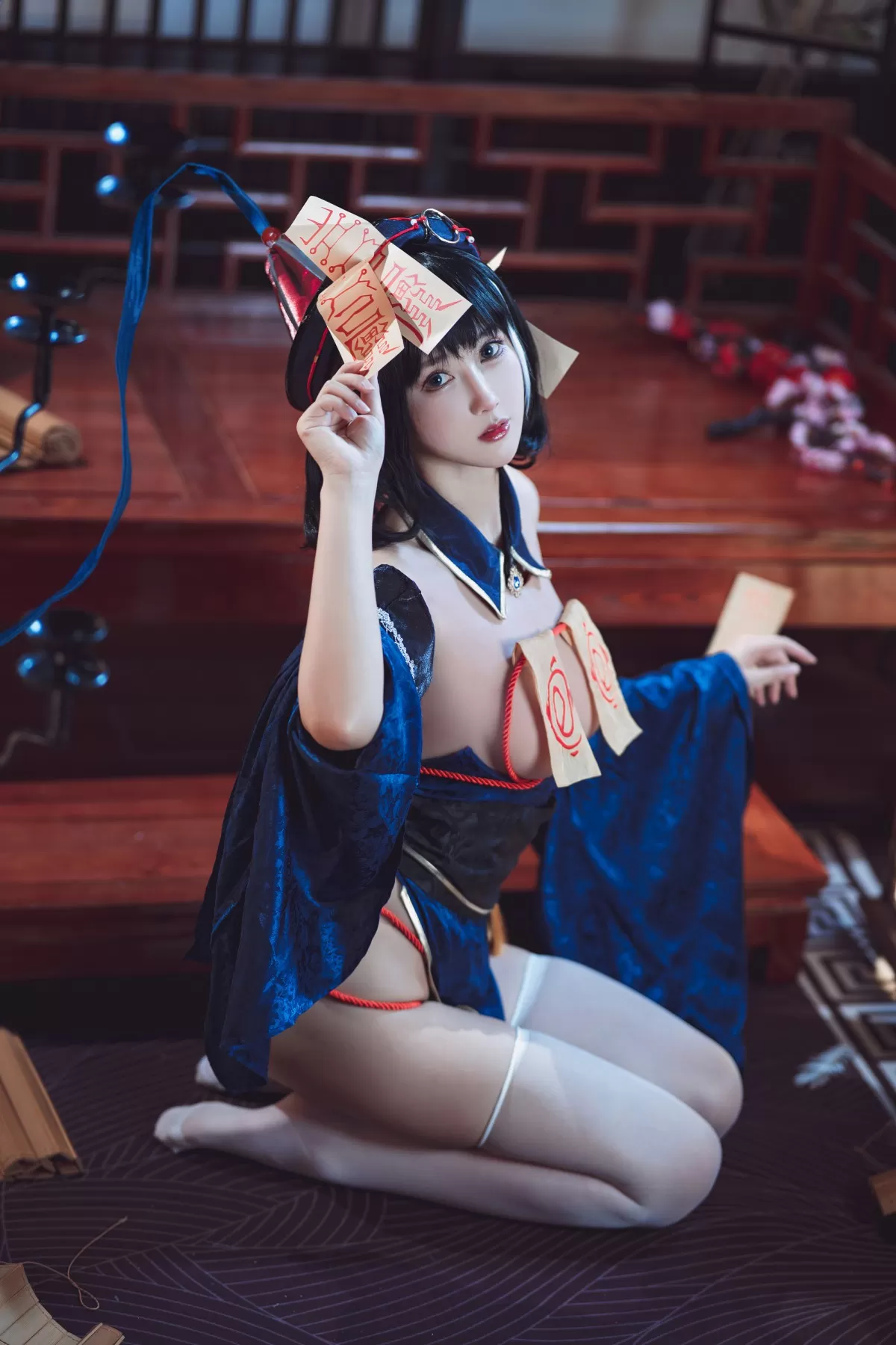 羽生三未 – 碧蓝航行 华甲小僵尸 Cosplay-第29张