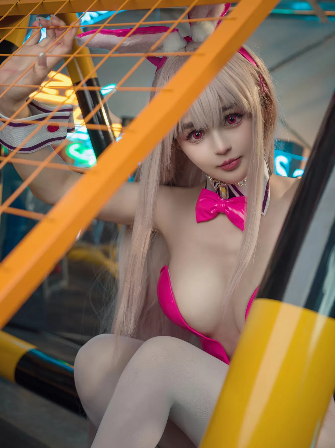 桜井宁宁 – 毒蛇兔女郎 Cosplay-第8张