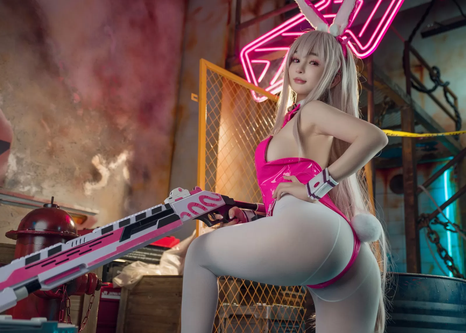 桜井宁宁 – 毒蛇兔女郎 Cosplay-第26张