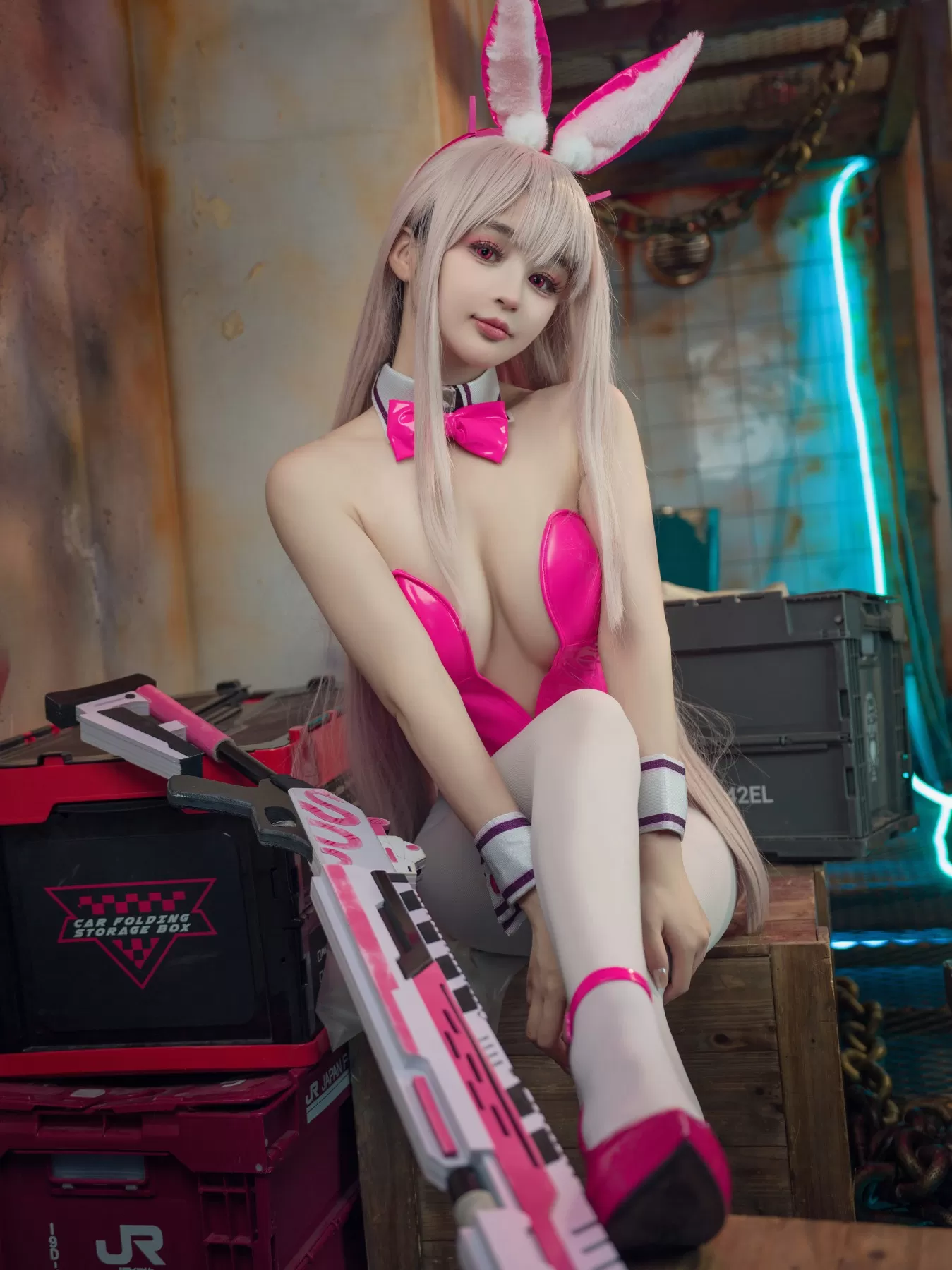 桜井宁宁 – 毒蛇兔女郎 Cosplay-第28张